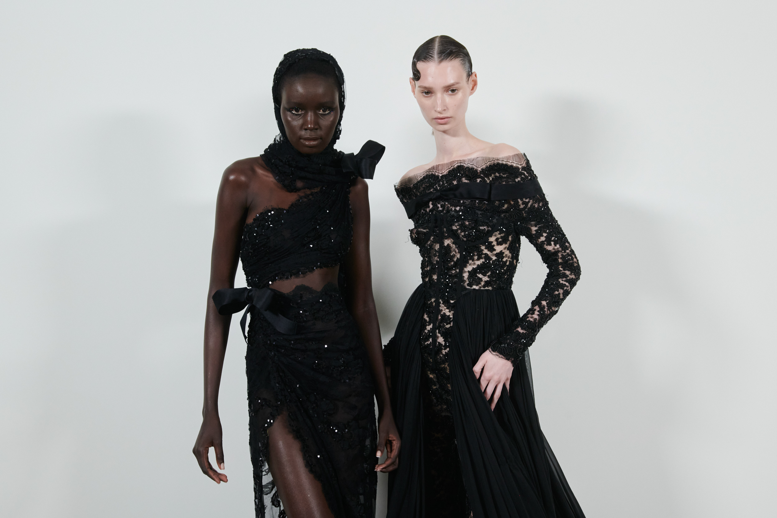 Giambattista Valli Fall 2023 Couture Fashion Show Backstage