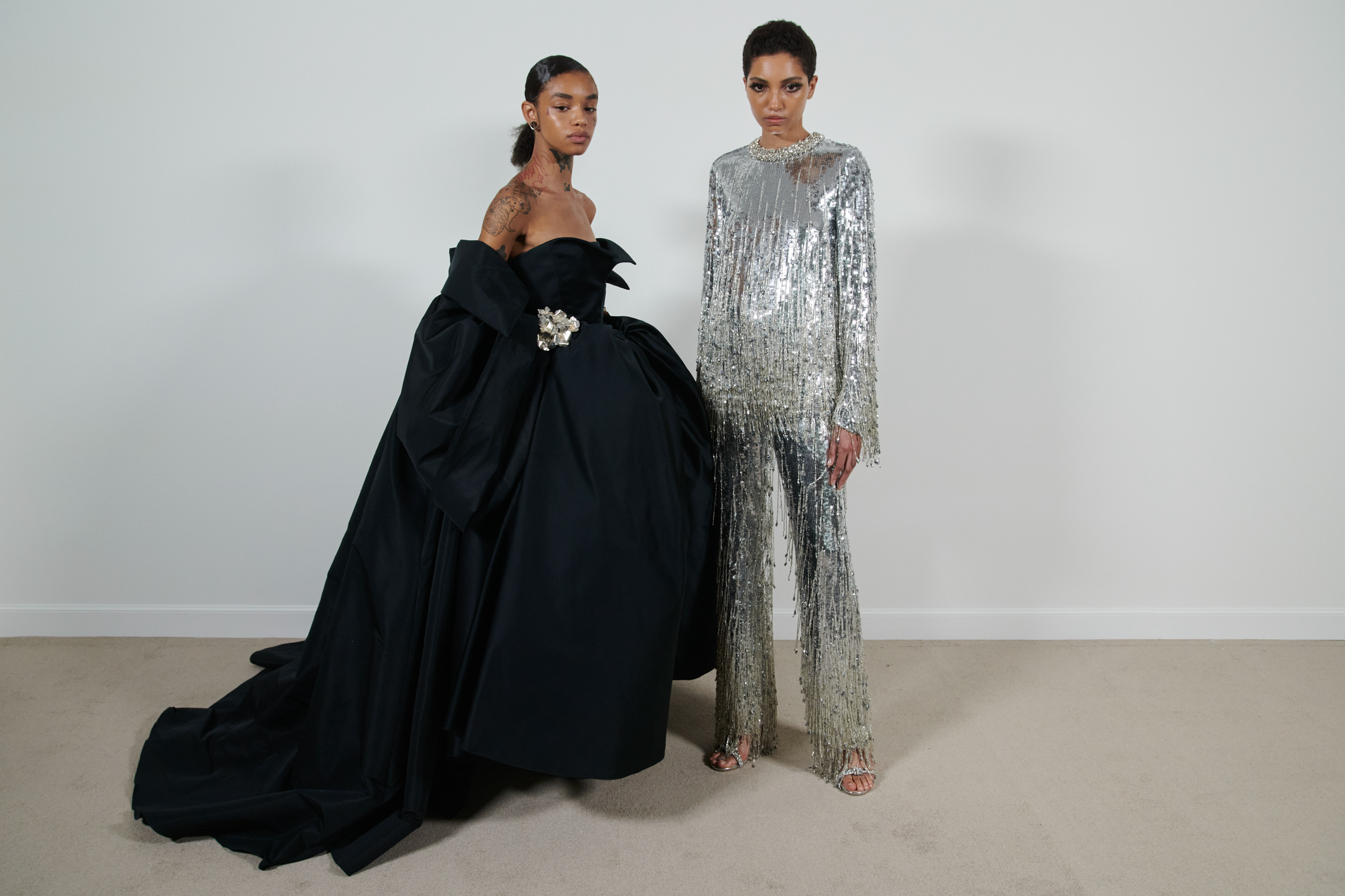 Giambattista Valli Fall 2023 Couture Fashion Show Backstage