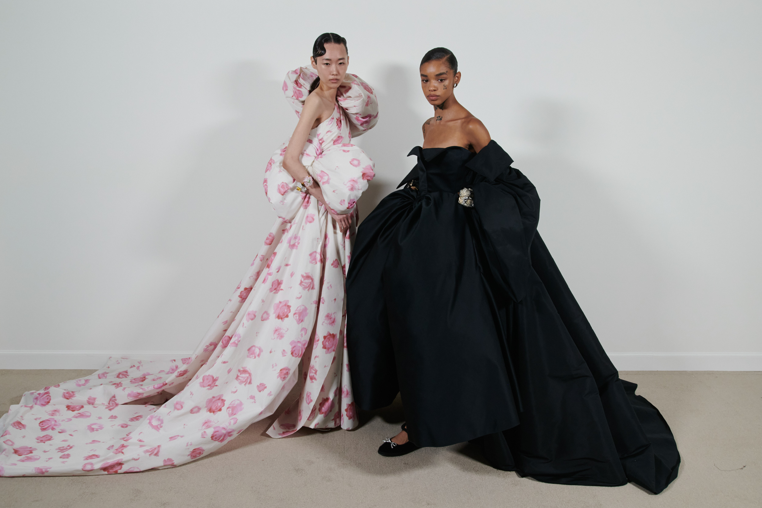 Giambattista Valli Fall 2023 Couture Fashion Show Backstage