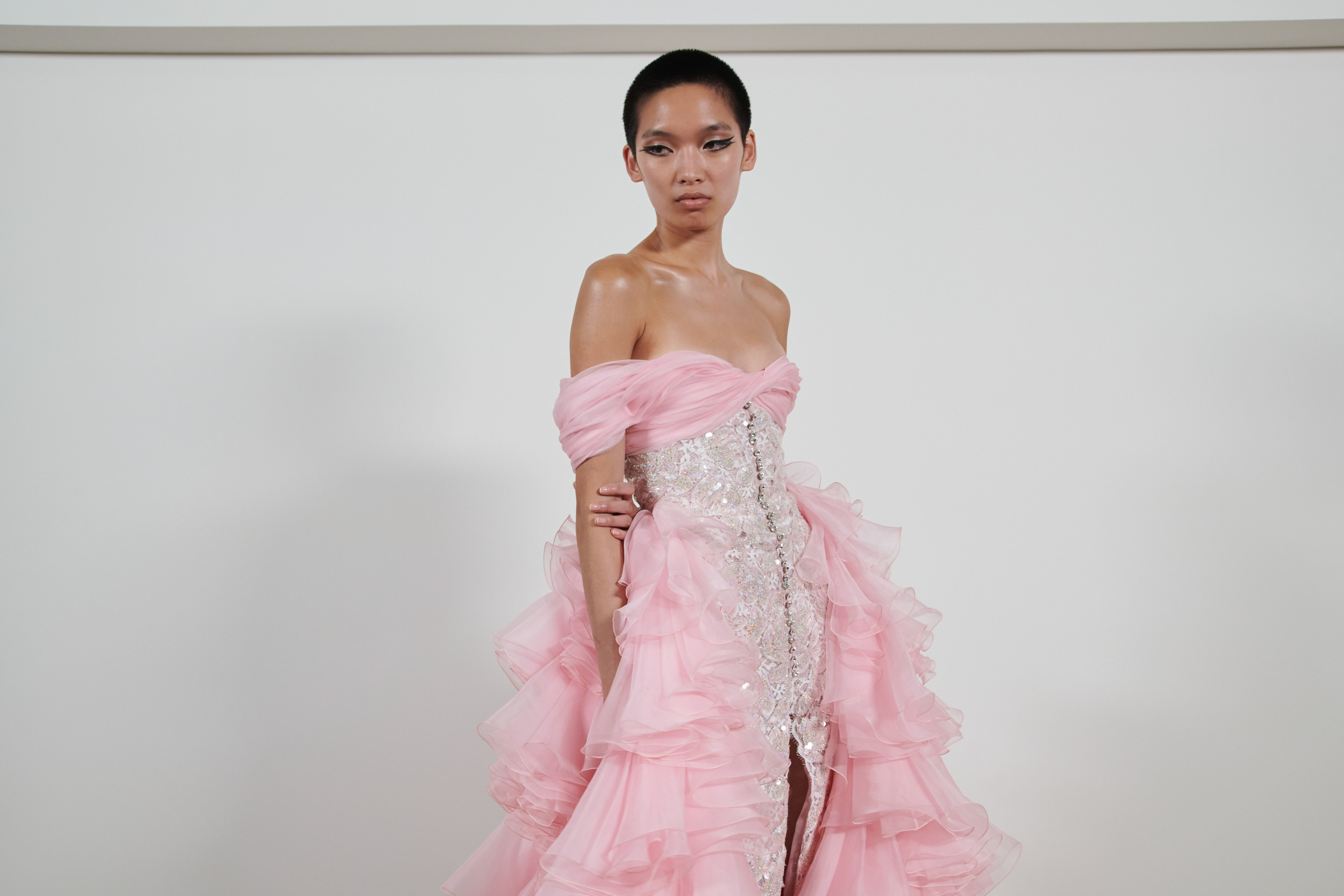 Giambattista Valli Fall 2023 Couture Fashion Show Backstage