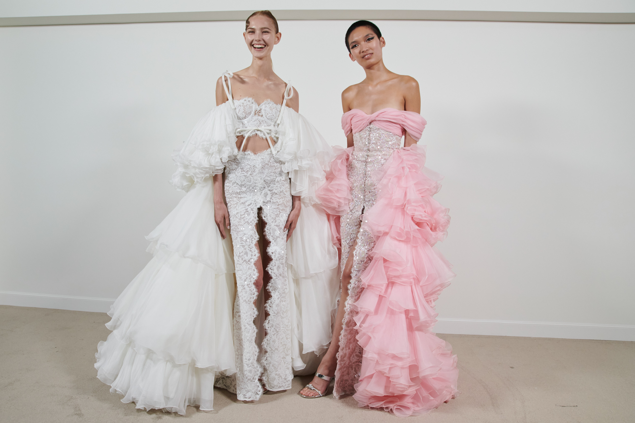 Giambattista Valli Fall 2023 Couture Fashion Show Backstage