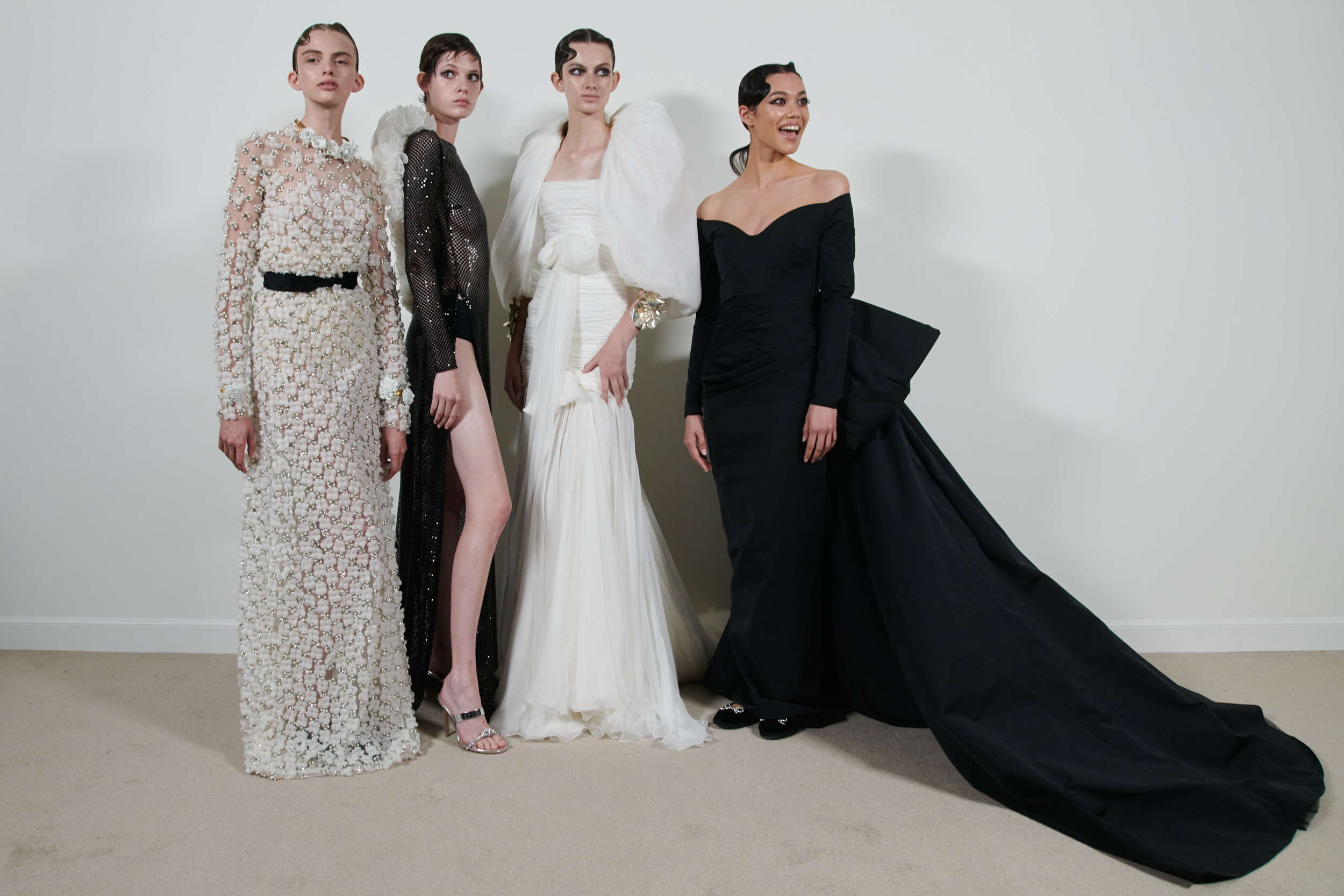 Giambattista Valli Fall 2023 Couture Fashion Show Backstage