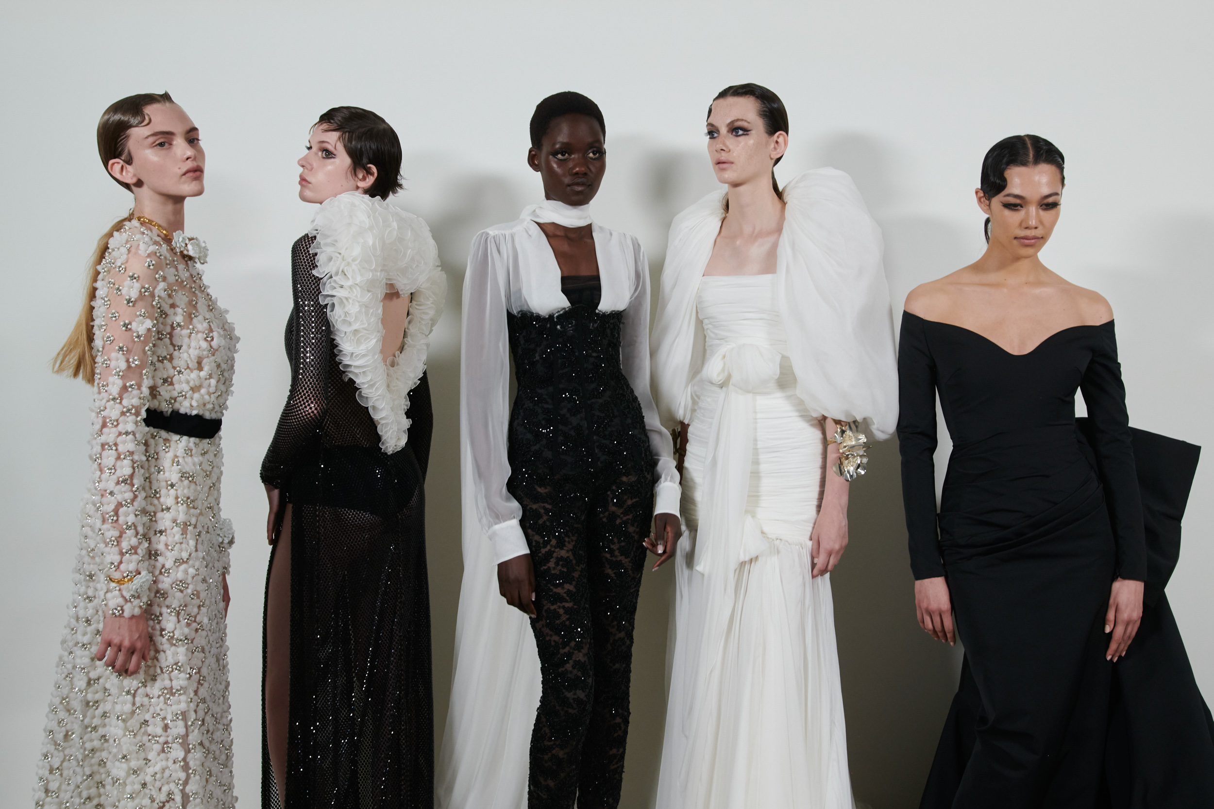 Giambattista Valli Fall 2023 Couture Fashion Show Backstage