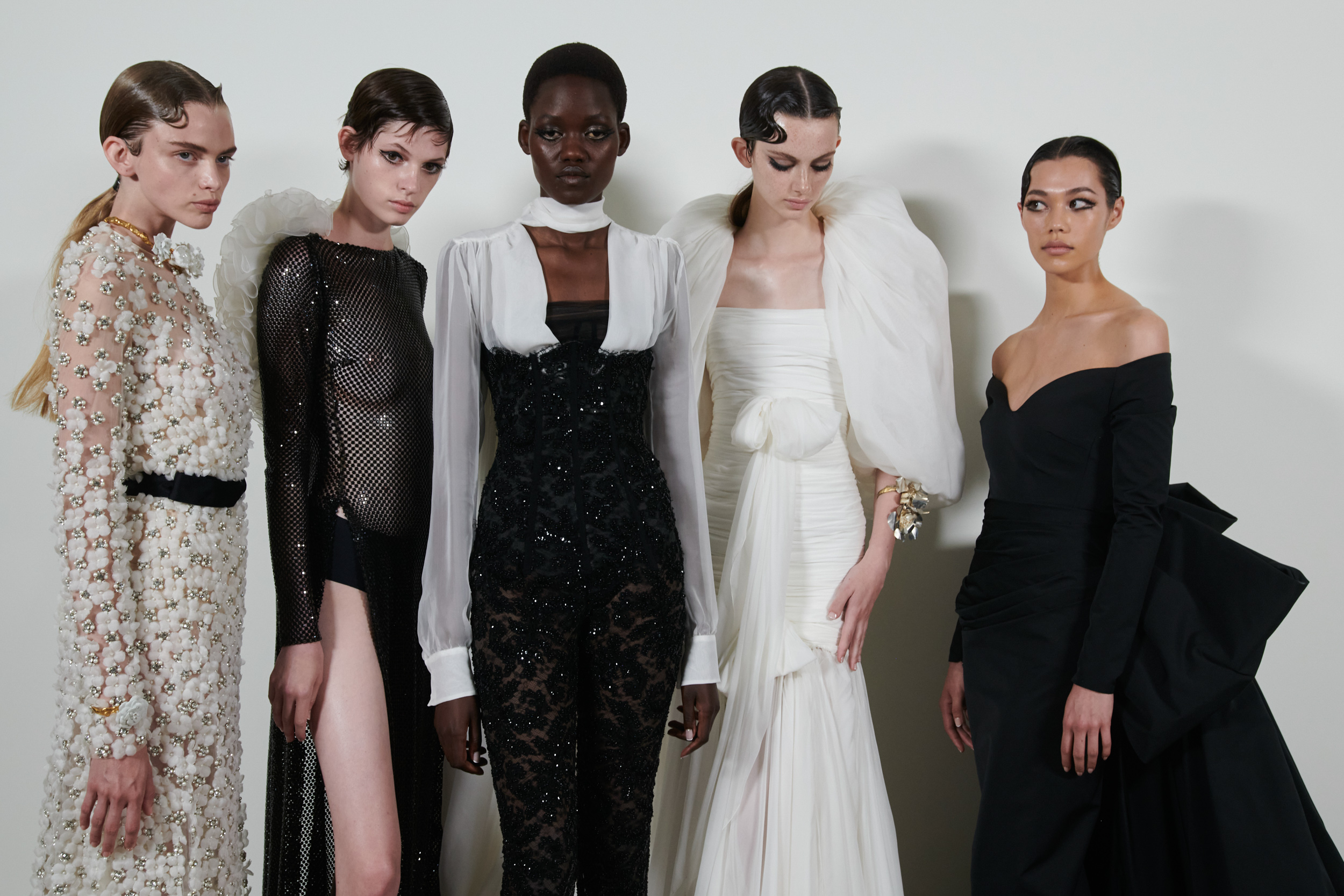 Giambattista Valli Fall 2023 Couture Fashion Show Backstage