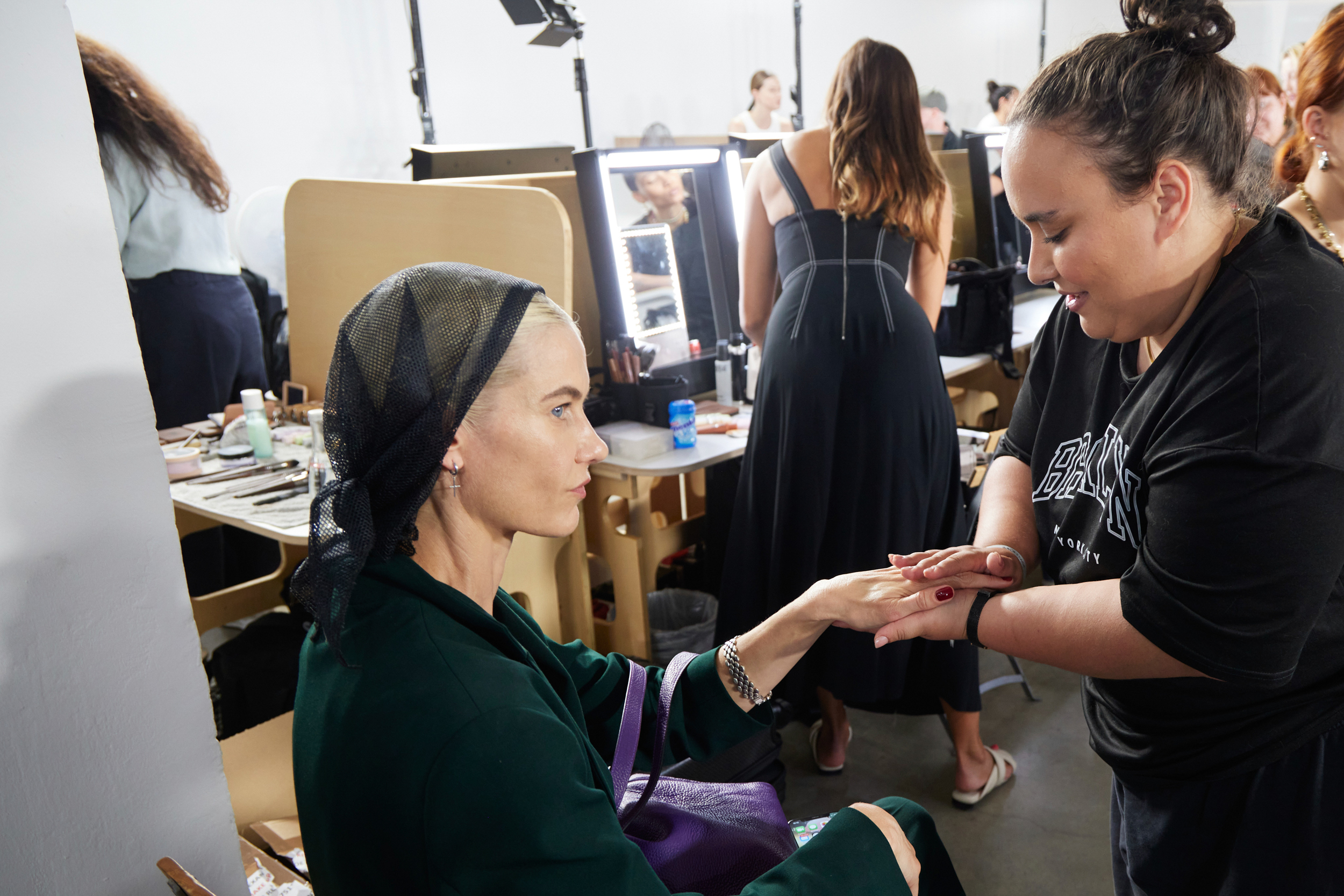 Alexandre Vauthier Fall 2023 Couture Fashion Show Backstage