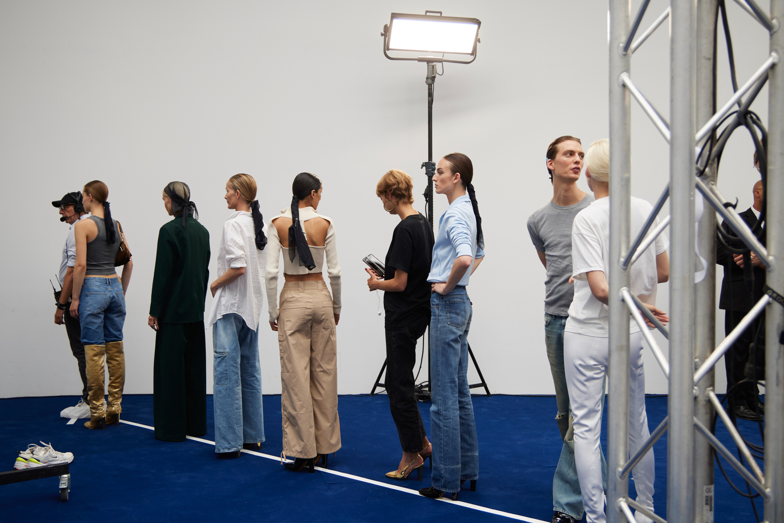 Alexandre Vauthier Fall 2023 Couture Fashion Show Backstage