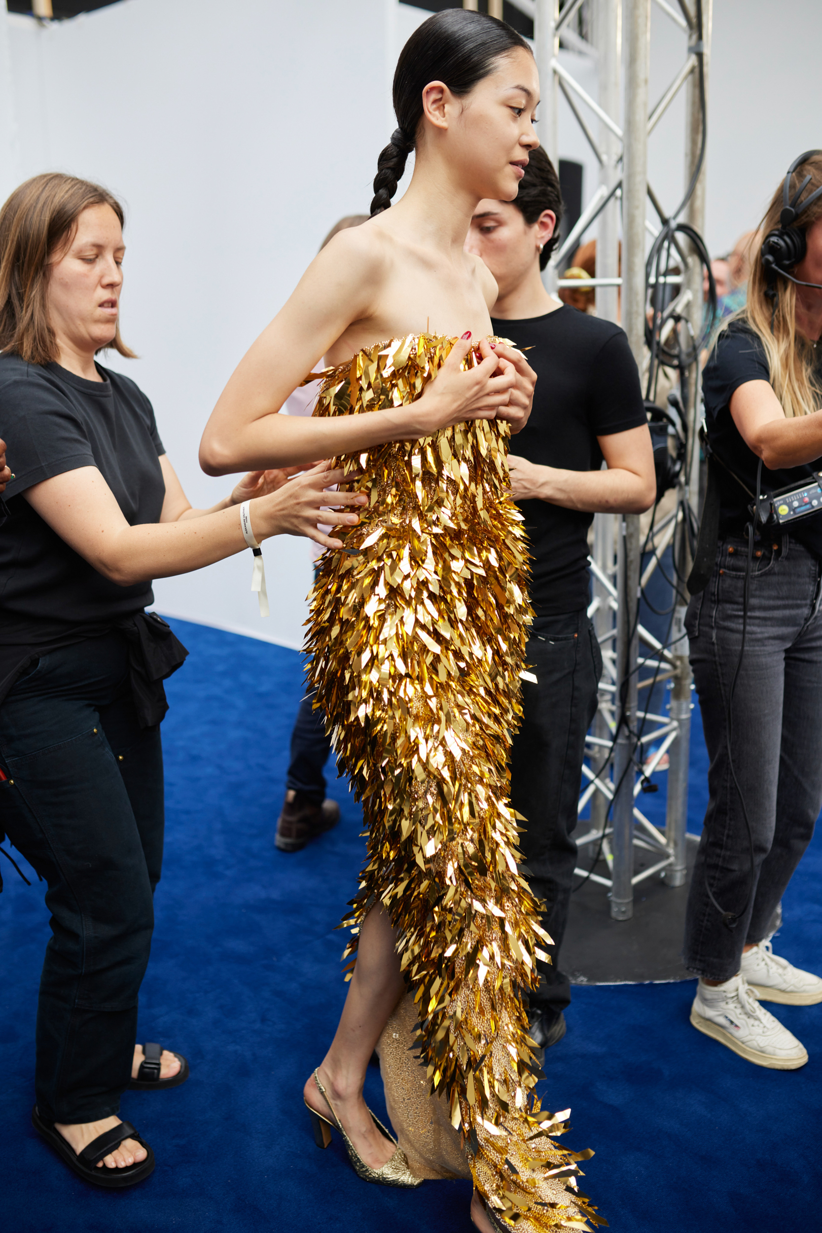 Alexandre Vauthier Fall 2023 Couture Fashion Show Backstage