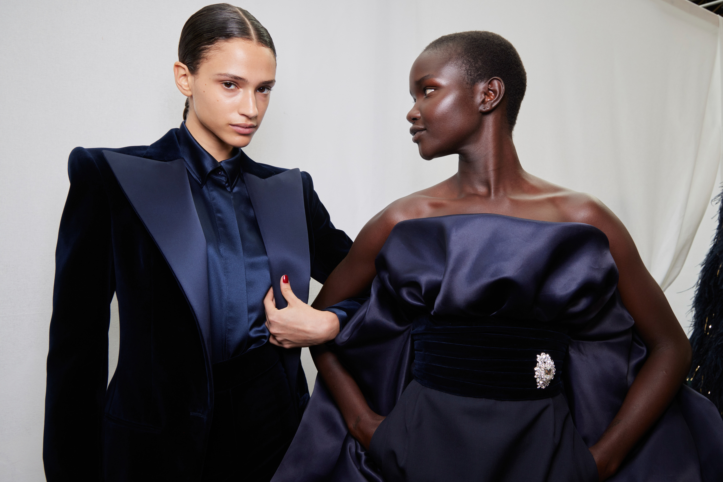 Alexandre Vauthier Fall 2023 Couture Fashion Show Backstage