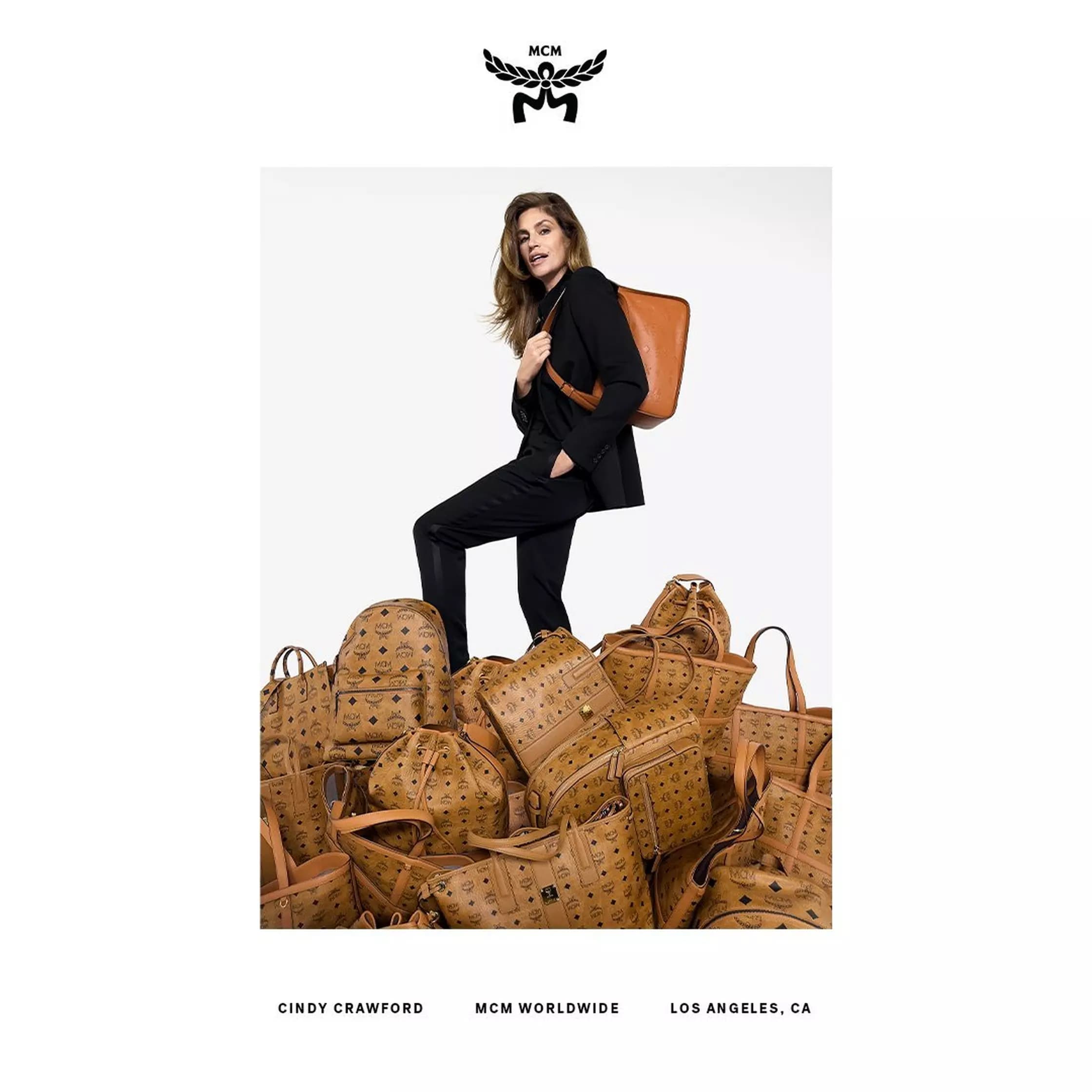 Cindy Crawford Is Back Starring in an MCM Campaign – WWD