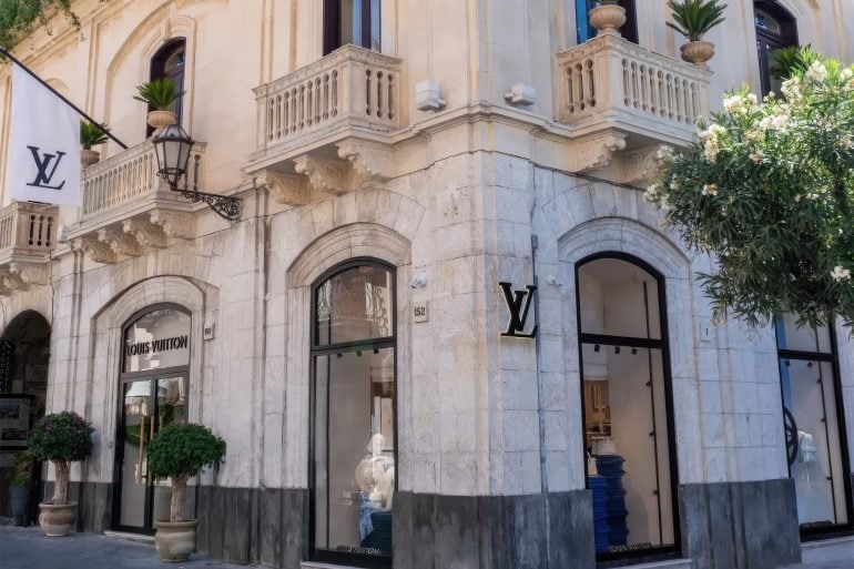 Louis Vuitton Taormina Resort Store and Cafe