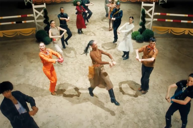 Hermès Pony Dance Fall 2023 Ad Campaign