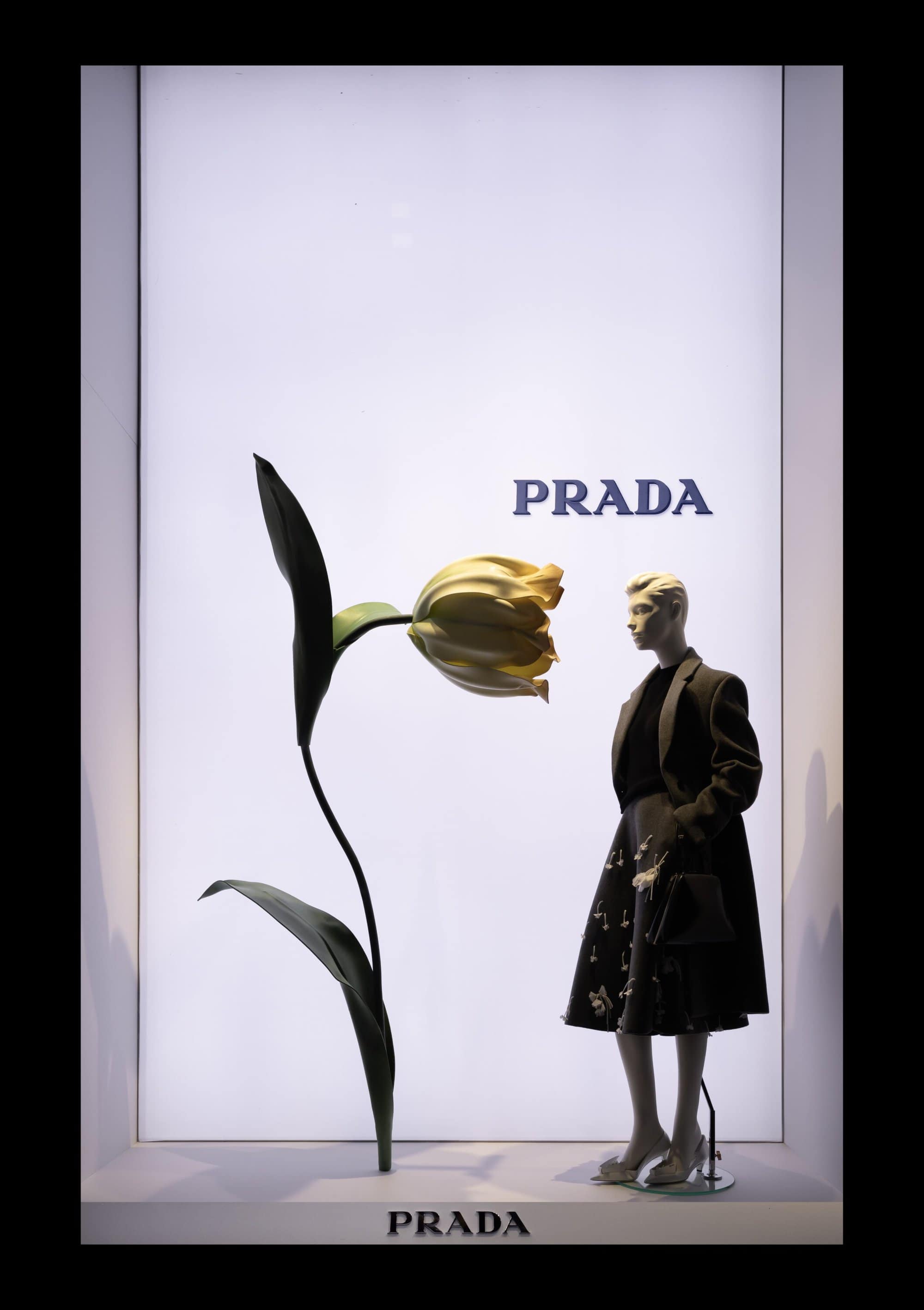 Prada Tropico Reimagines Window Shopping at Bergdorf Goodman