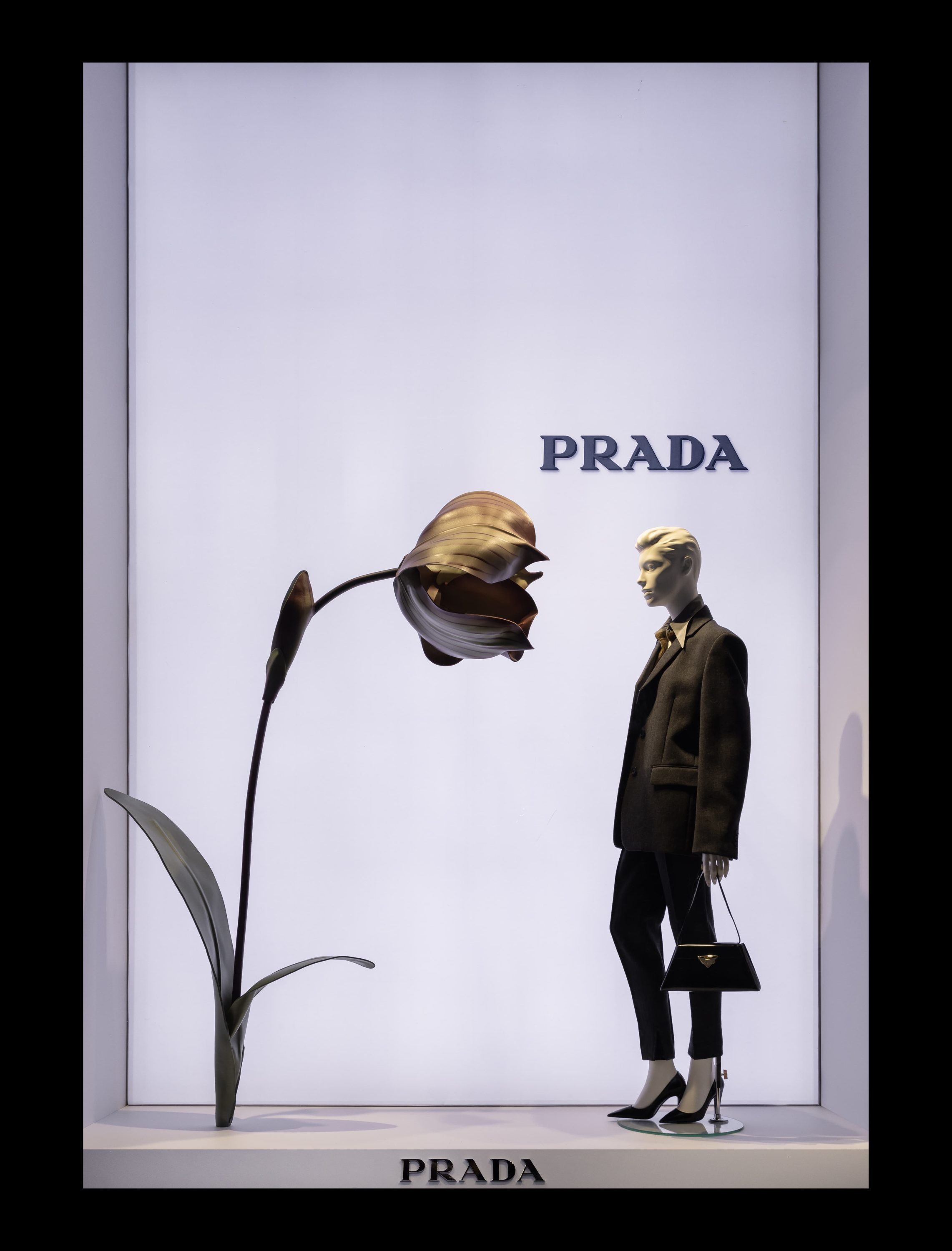 Prada Exclusive Shop Windows at Bergdorf Goodman