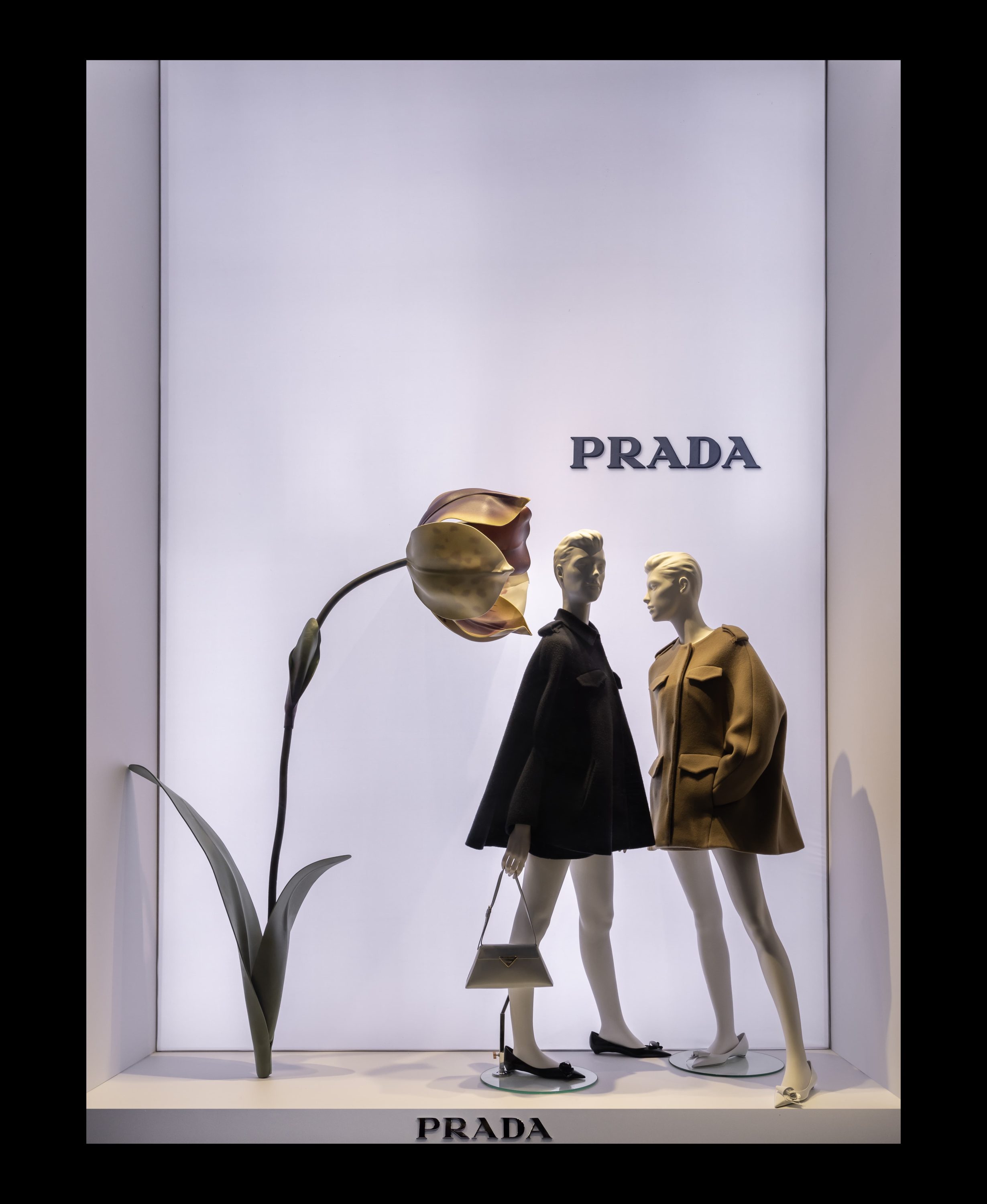 Prada Exclusive Shop Windows at Bergdorf Goodman