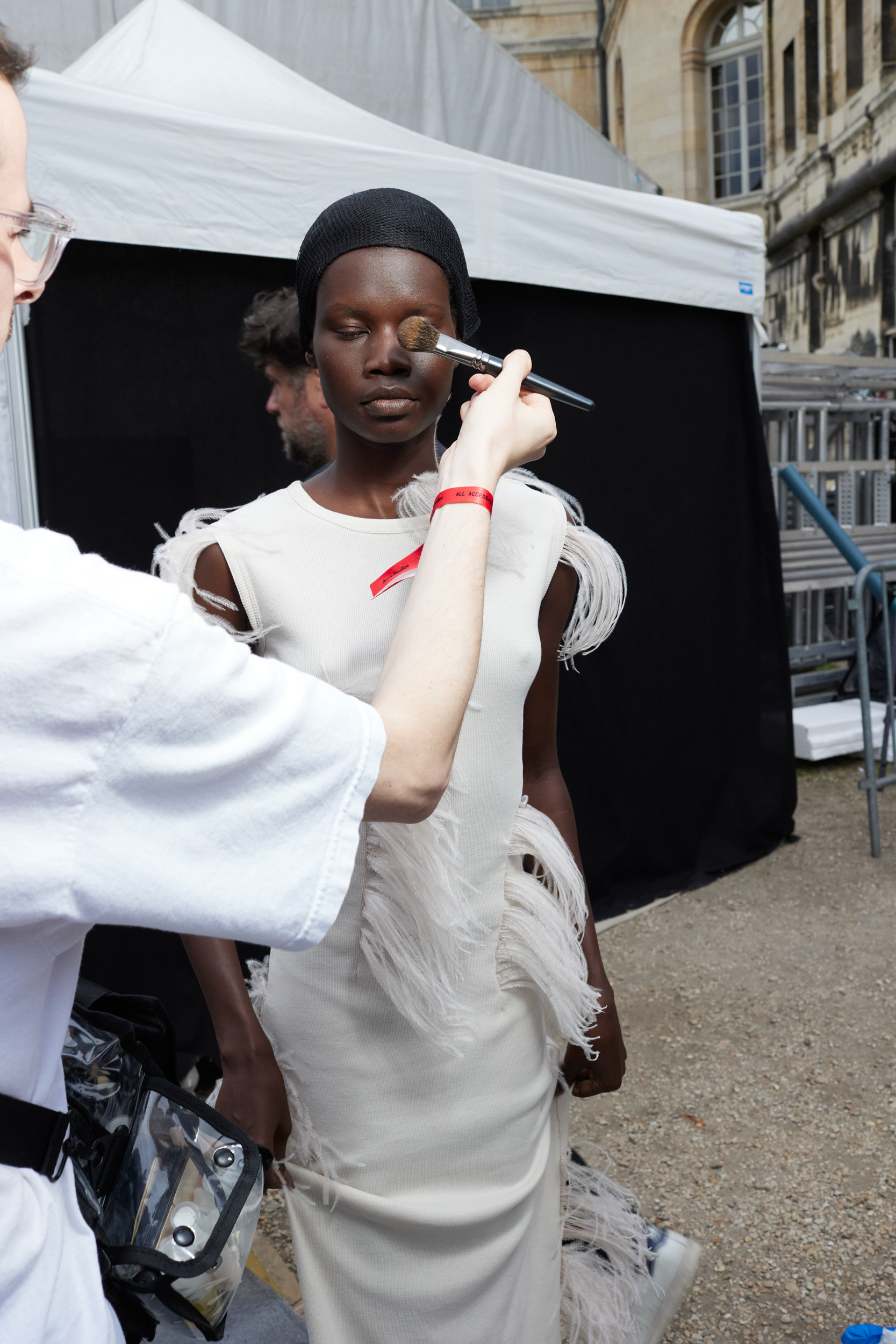 Acne Studios Spring 2024 Fashion Show Backstage