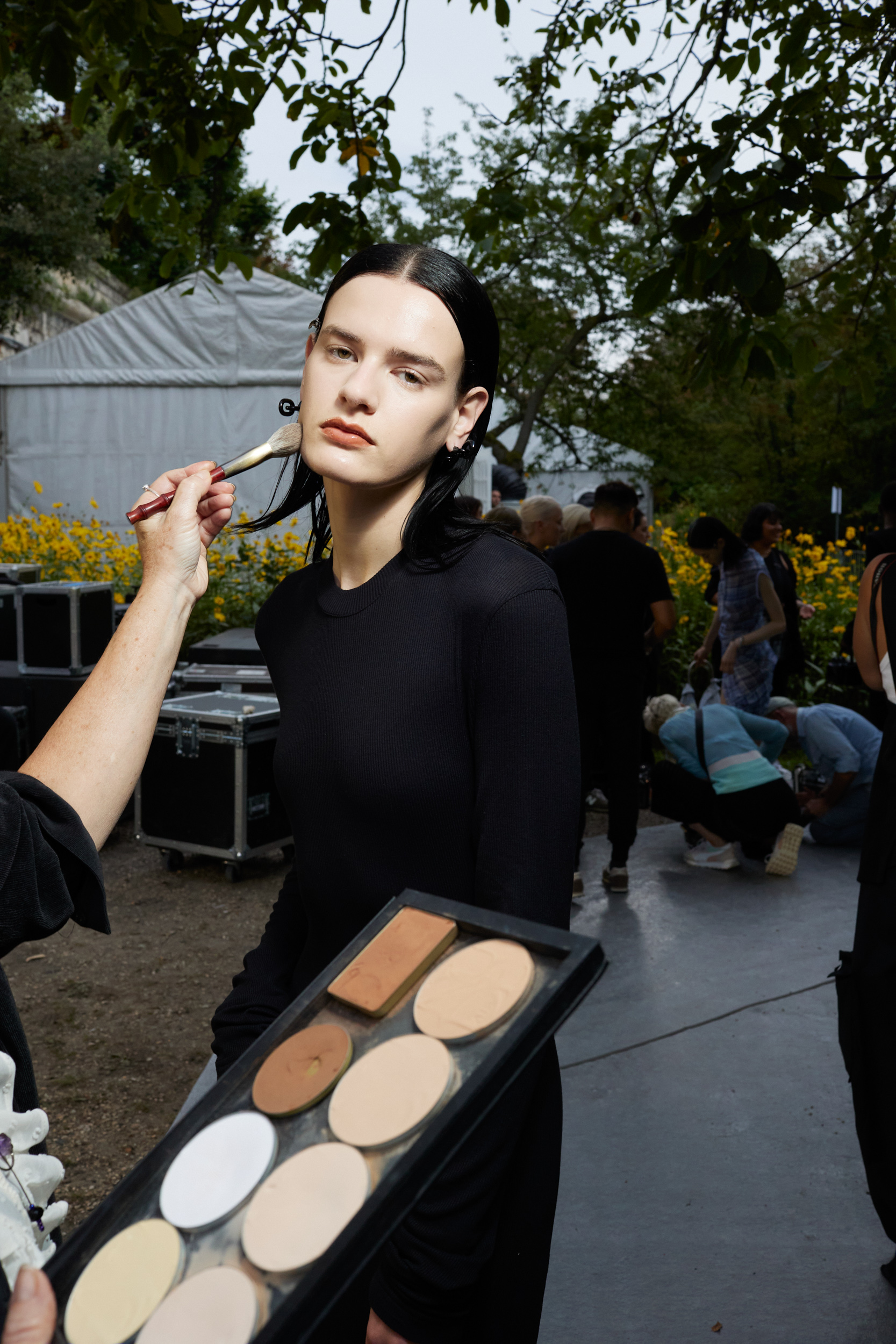 Acne Studios Spring 2024 Fashion Show Backstage