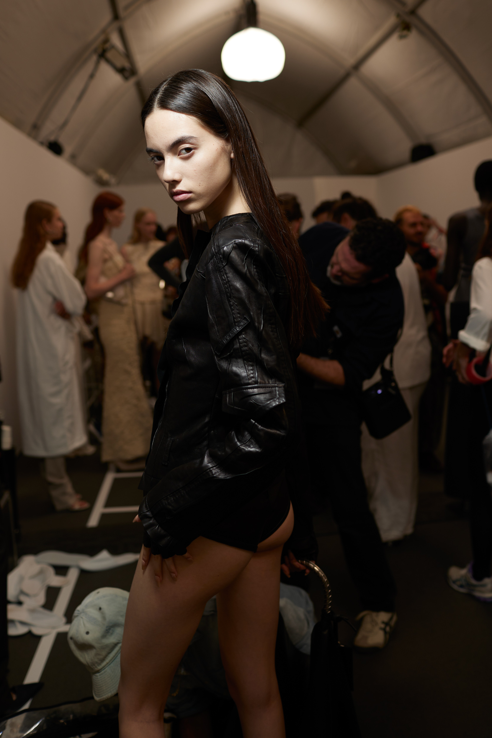 Acne Studios Spring 2024 Fashion Show Backstage