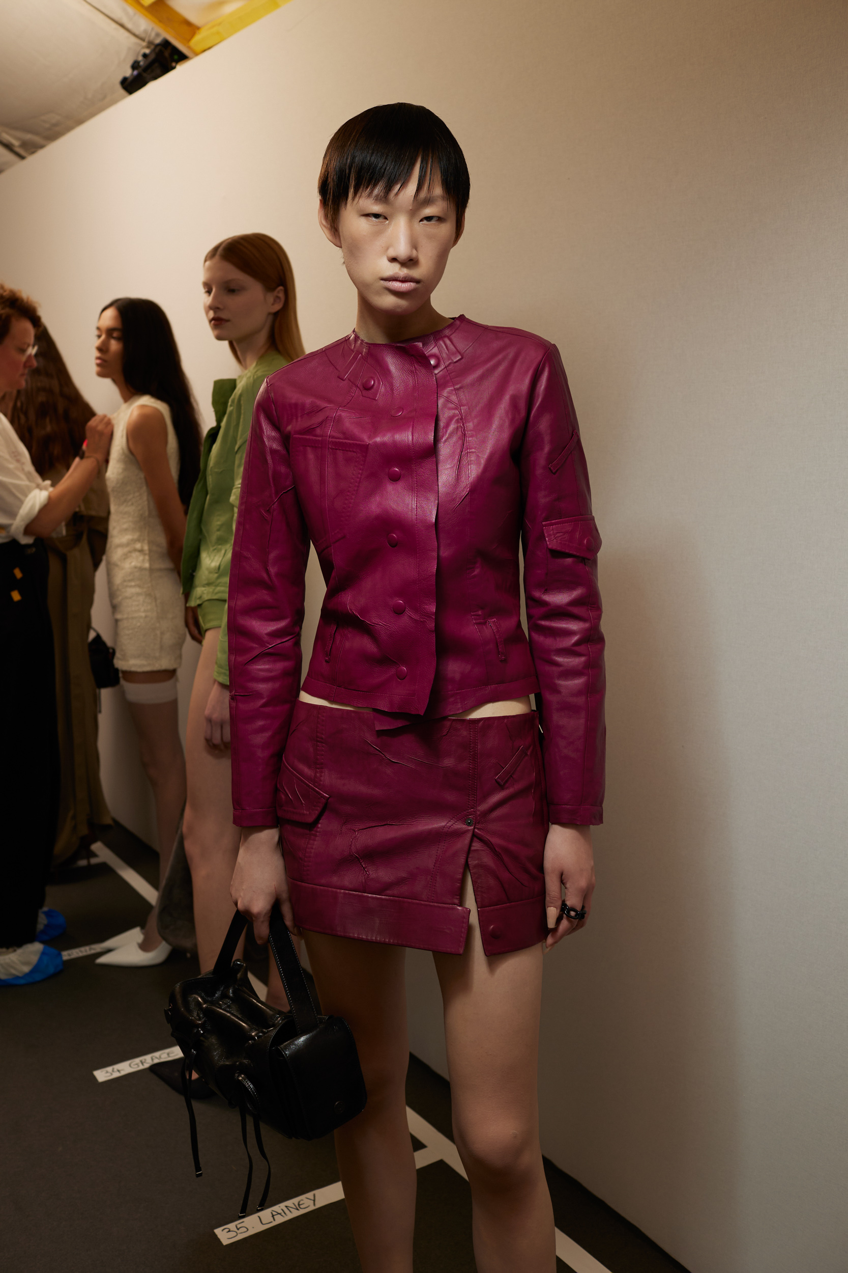 Acne Studios Spring 2024 Fashion Show Backstage