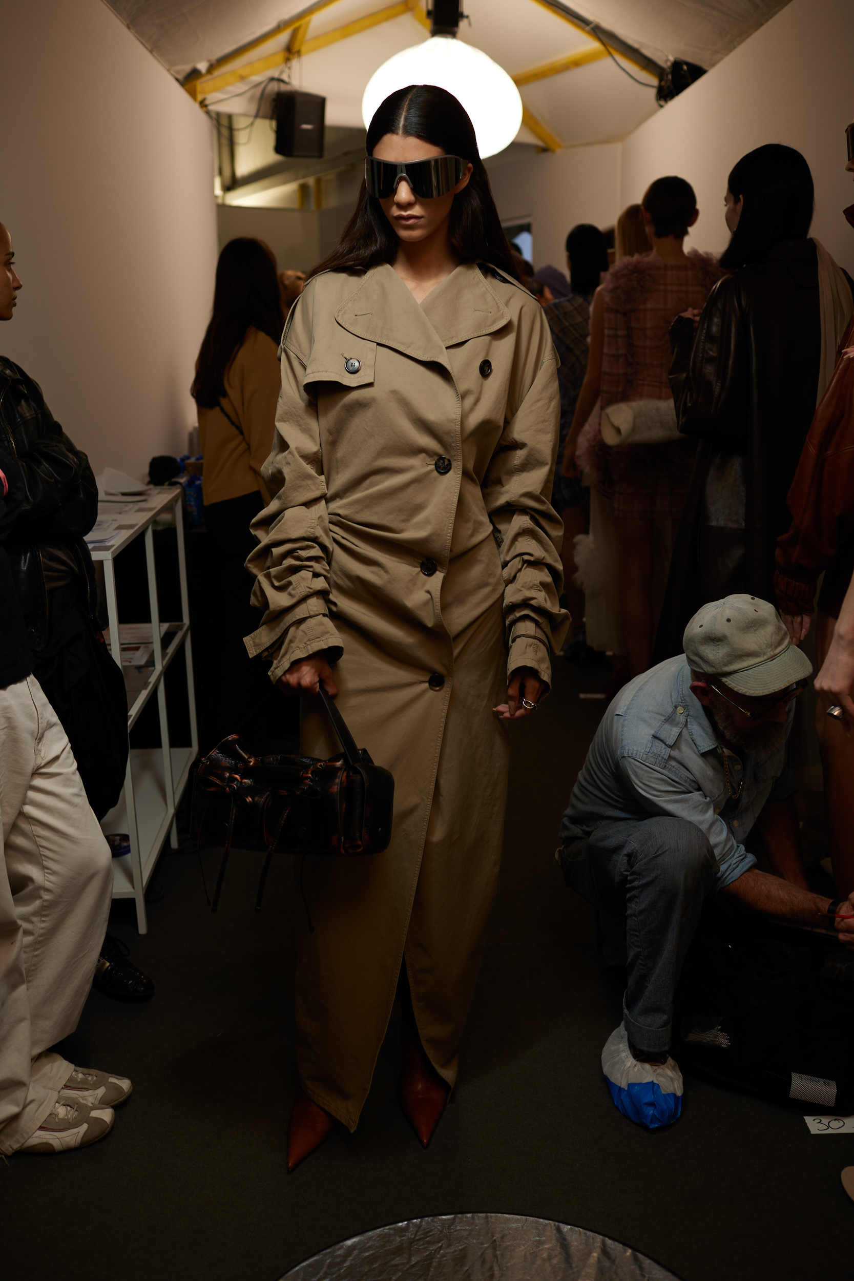 Acne Studios Spring 2024 Fashion Show Backstage