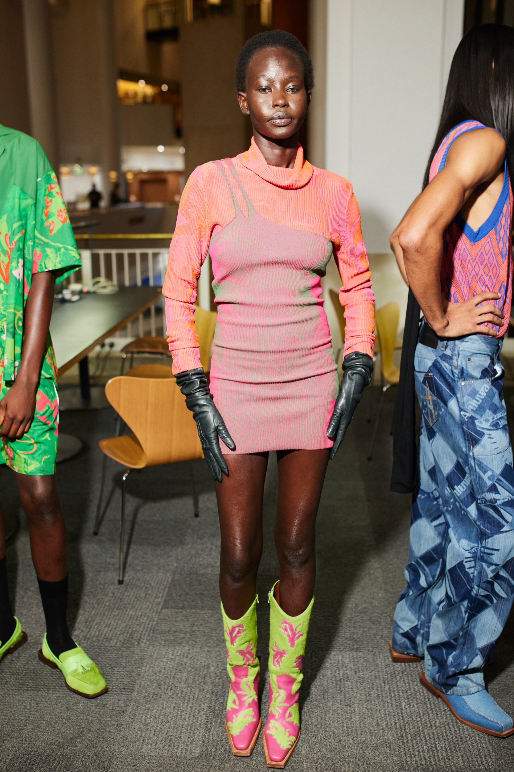 Ahluwalia Spring 2024 Fashion Show Backstage