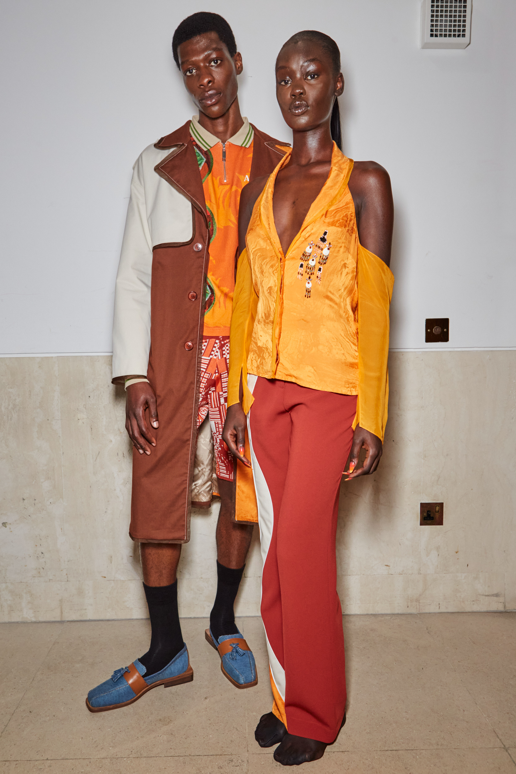 Ahluwalia Spring 2024 Fashion Show Backstage