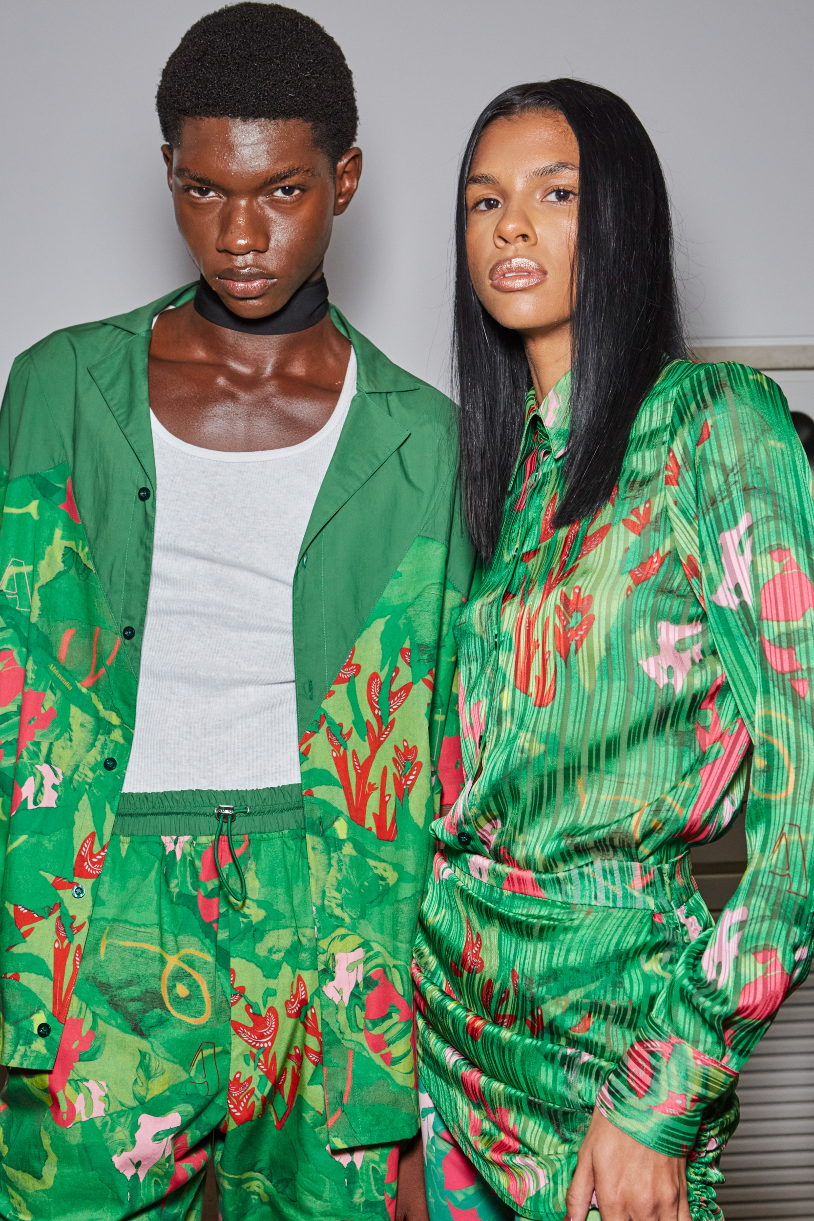 Ahluwalia Spring 2024 Fashion Show Backstage