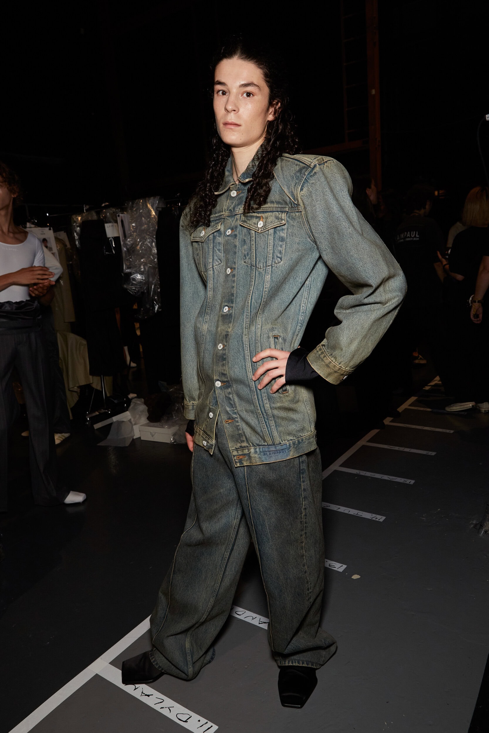 Alainpaul Spring 2024 Fashion Show Backstage