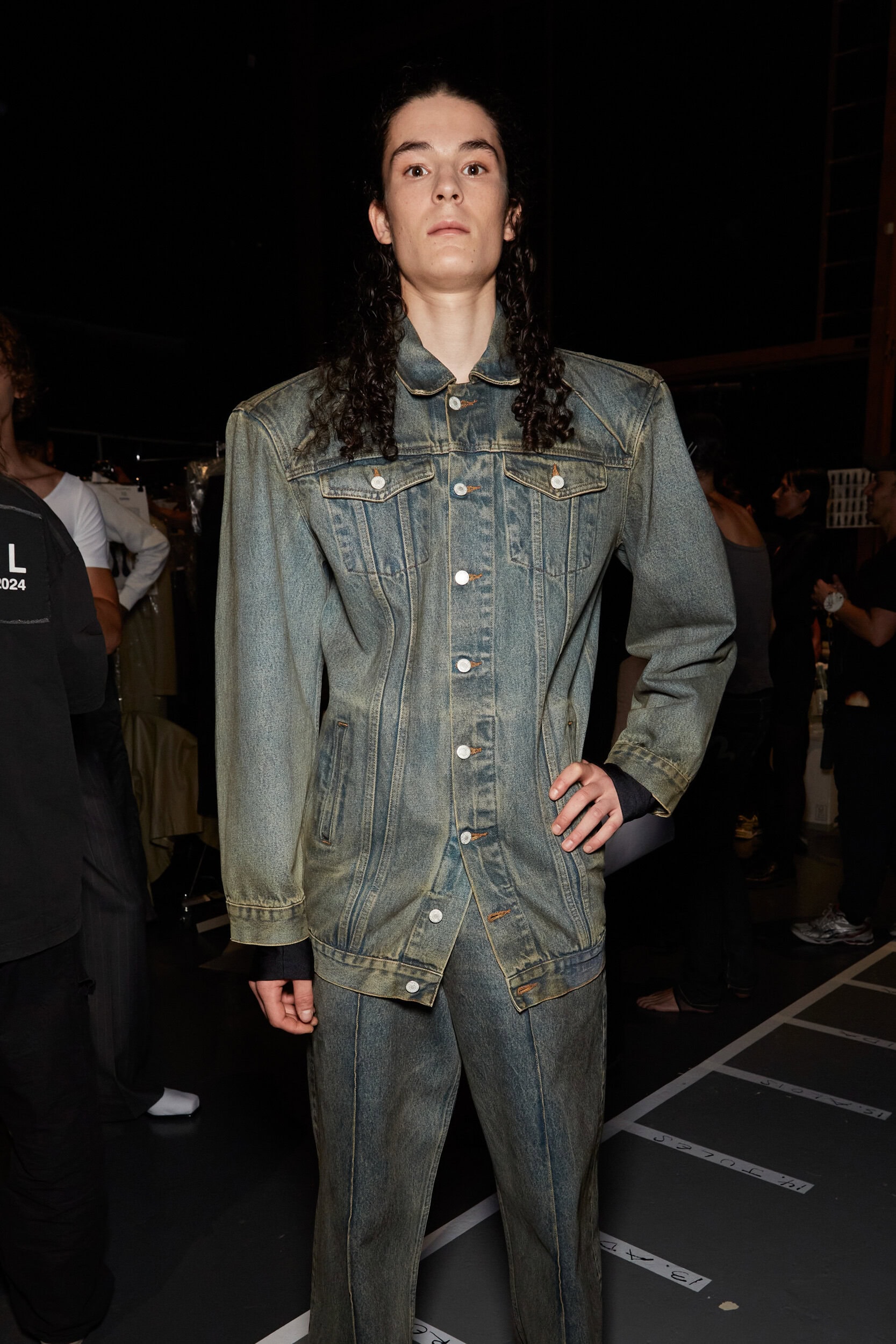 Alainpaul Spring 2024 Fashion Show Backstage