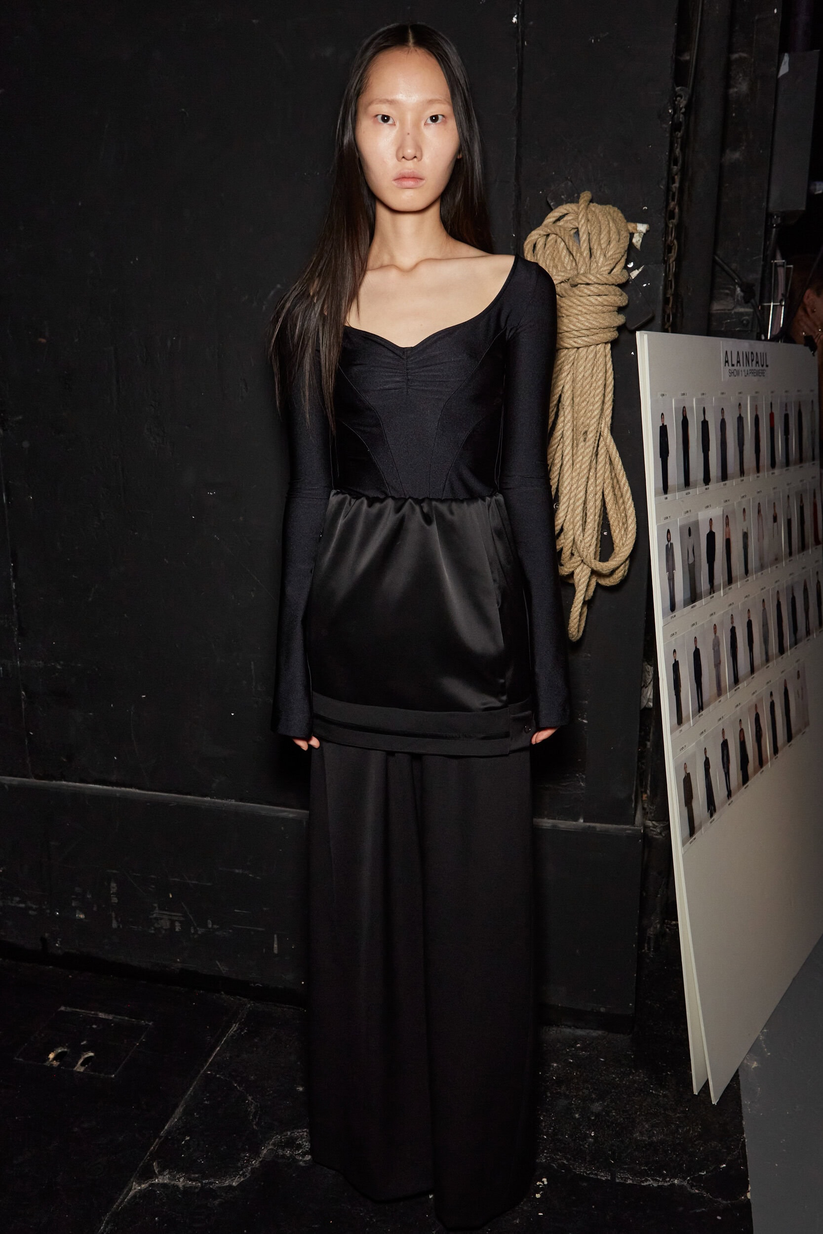 Alainpaul Spring 2024 Fashion Show Backstage