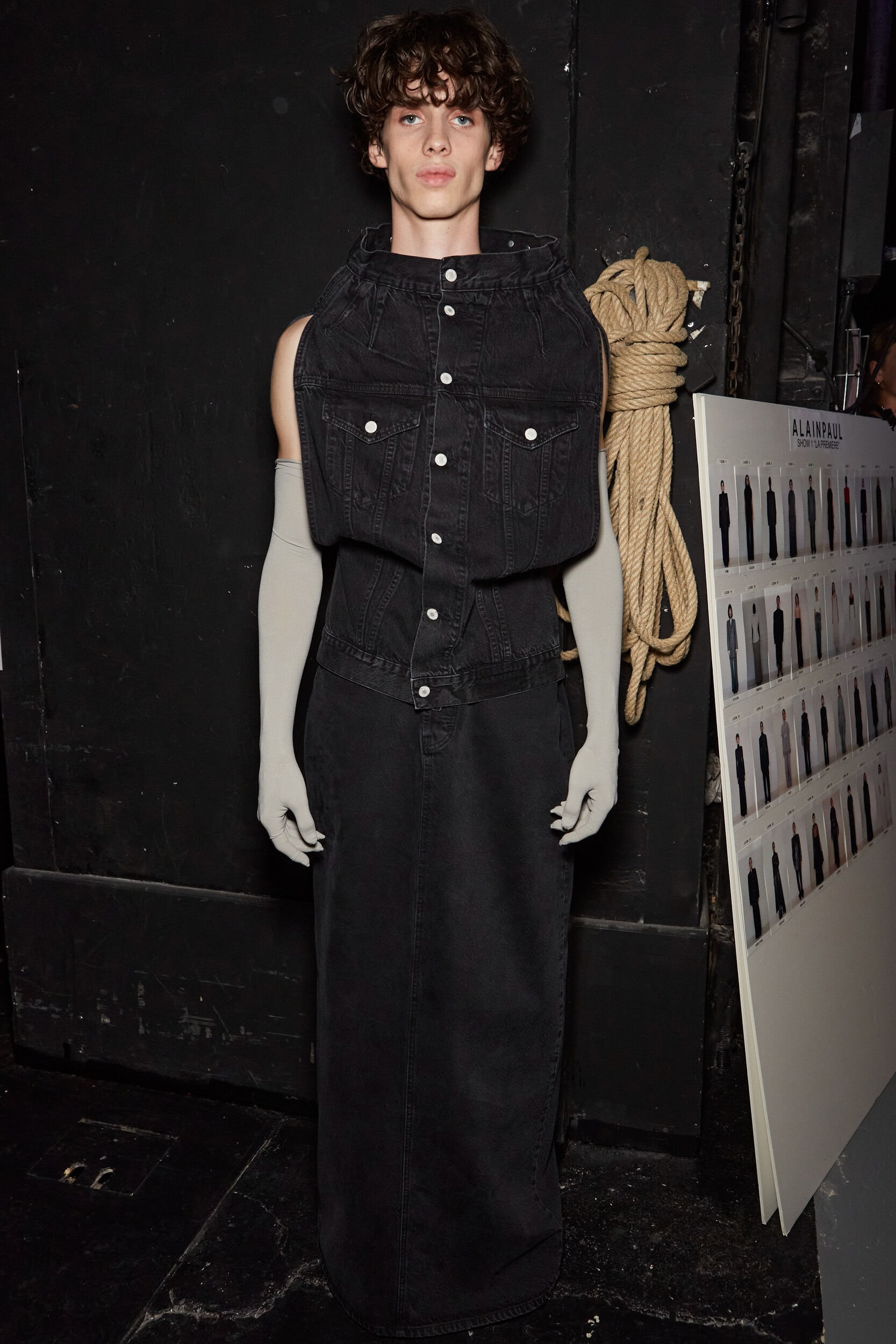 Alainpaul Spring 2024 Fashion Show Backstage