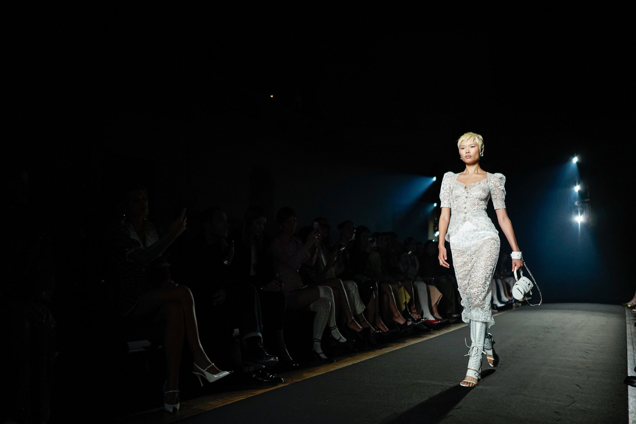 Alessandra Rich Spring 2024 Fashion Show Atmosphere