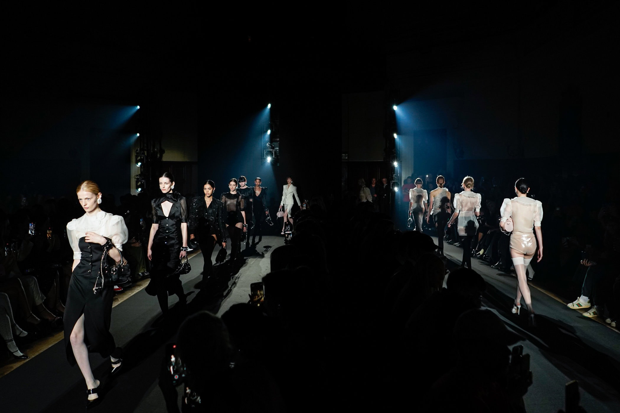 Alessandra Rich Spring 2024 Fashion Show Atmosphere