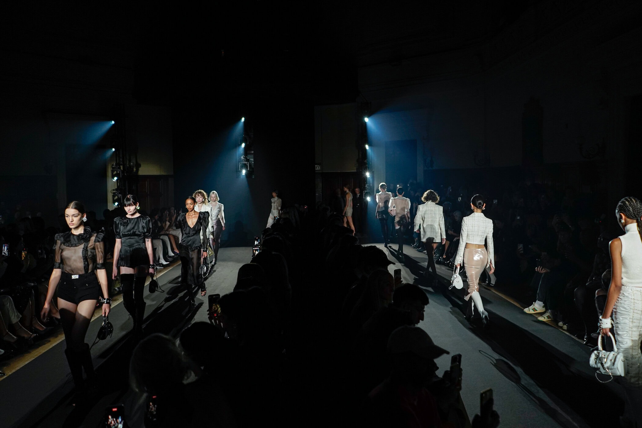 Alessandra Rich Spring 2024 Fashion Show Atmosphere