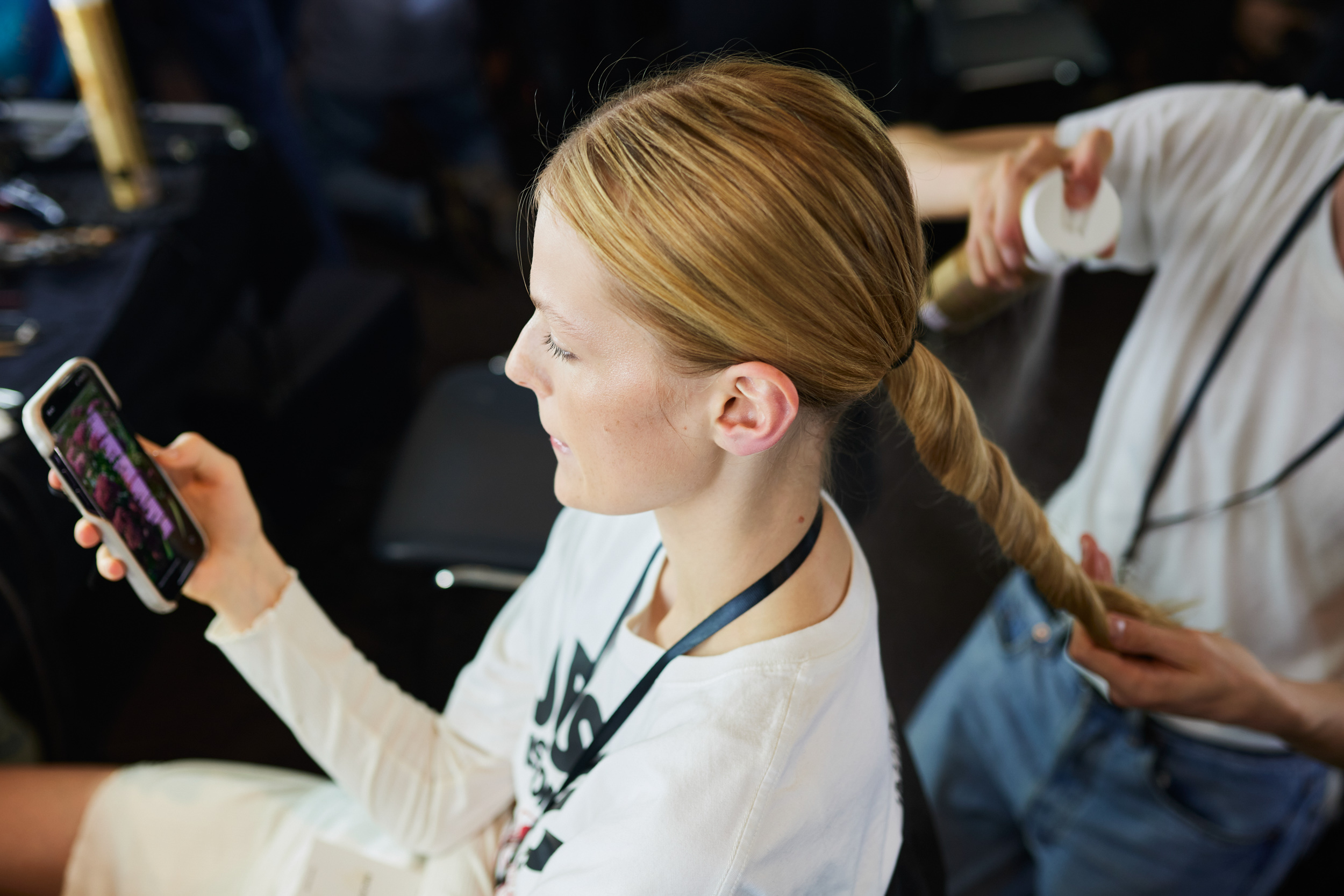 Alessandra Rich Spring 2024 Fashion Show Backstage