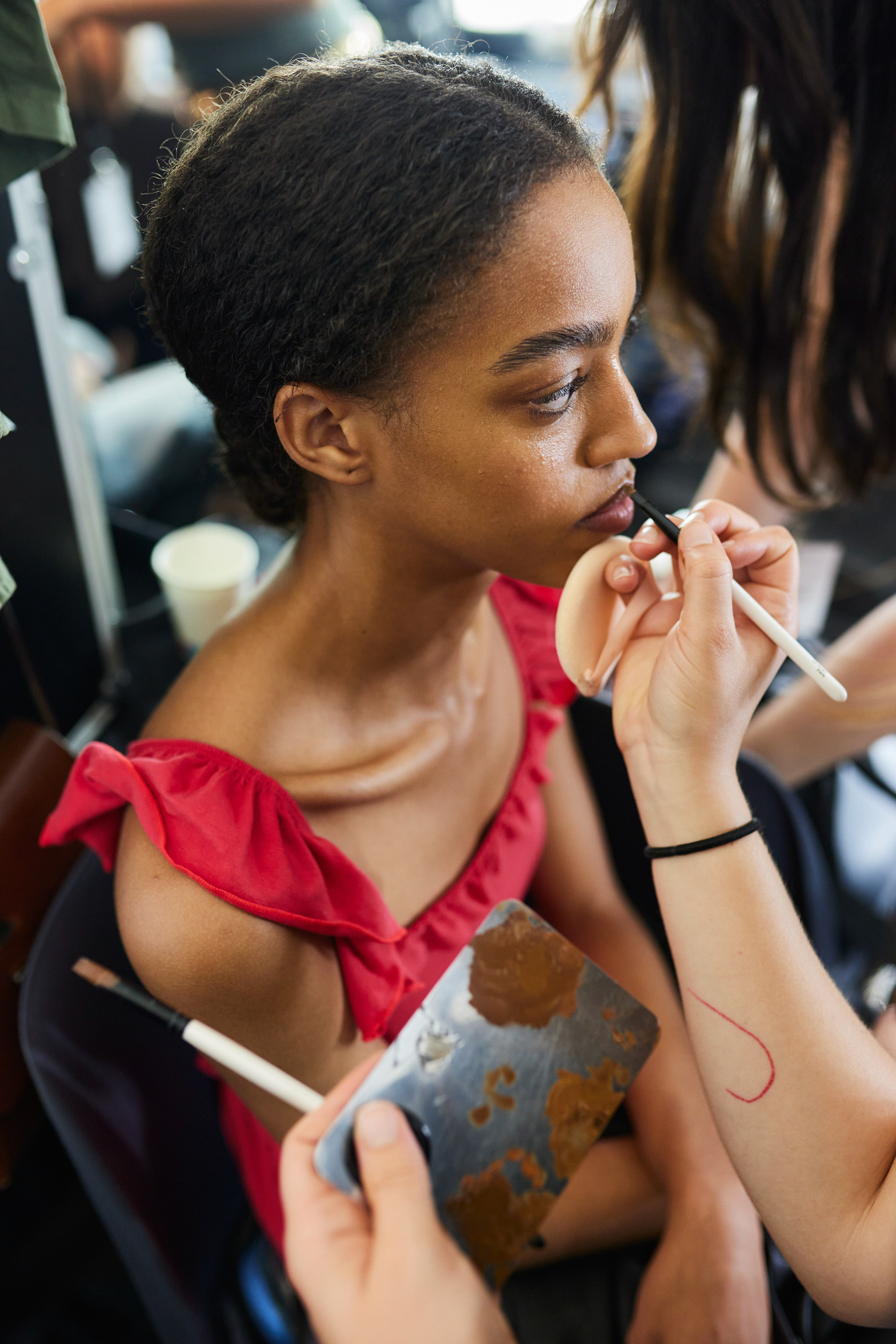 Alessandra Rich Spring 2024 Fashion Show Backstage