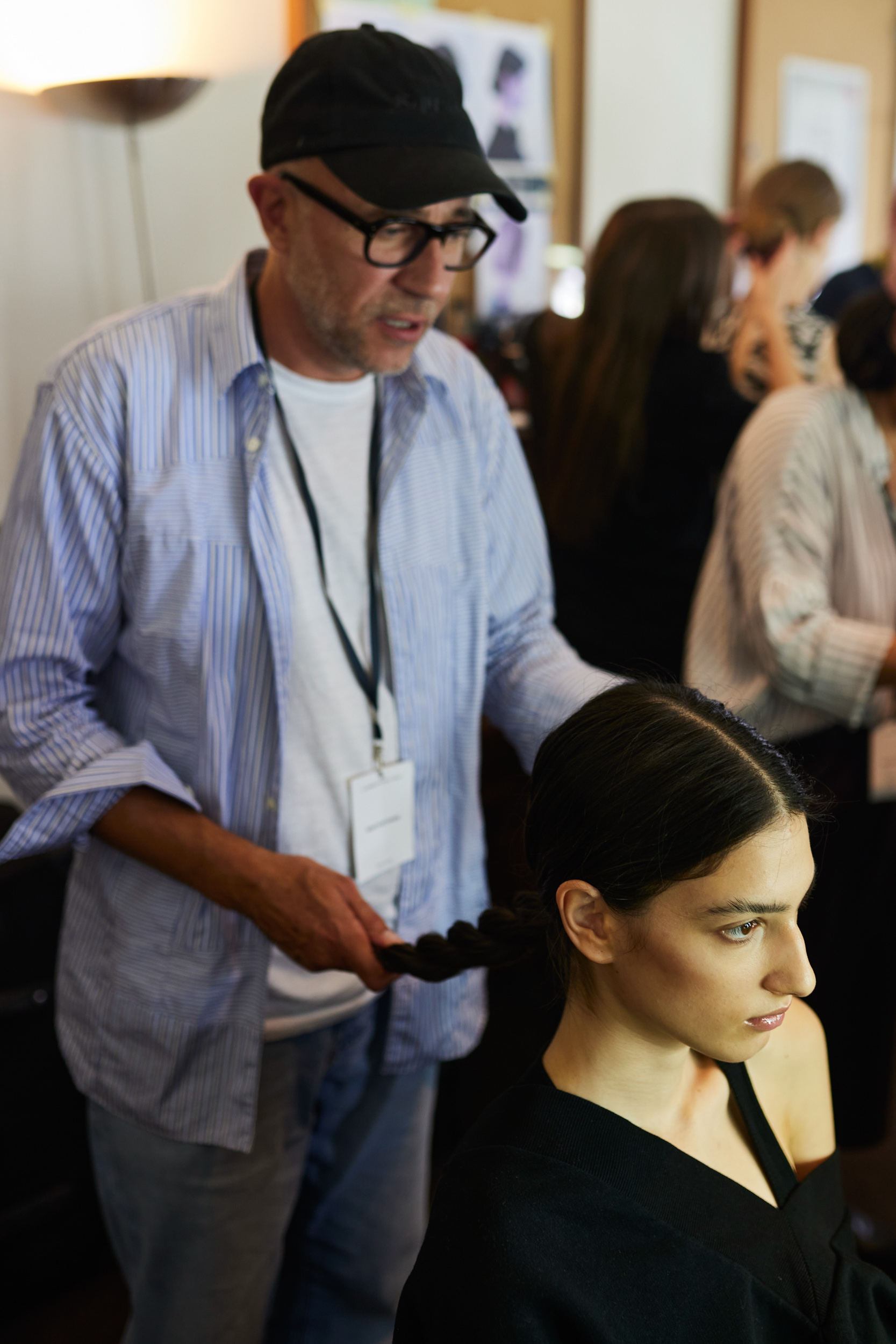 Alessandra Rich Spring 2024 Fashion Show Backstage