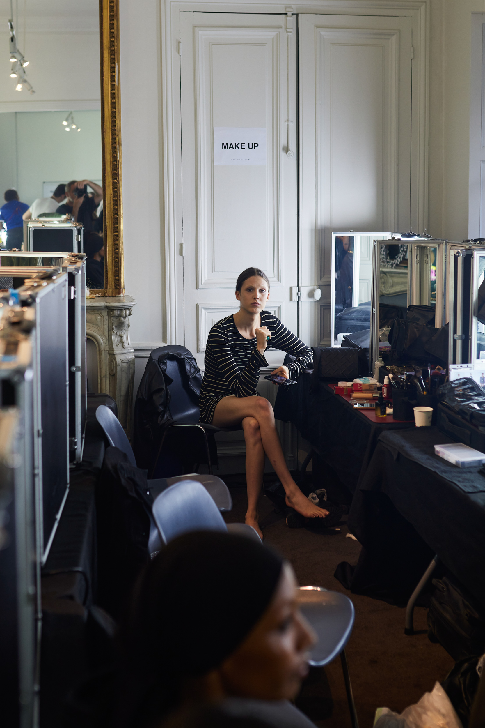 Alessandra Rich Spring 2024 Fashion Show Backstage