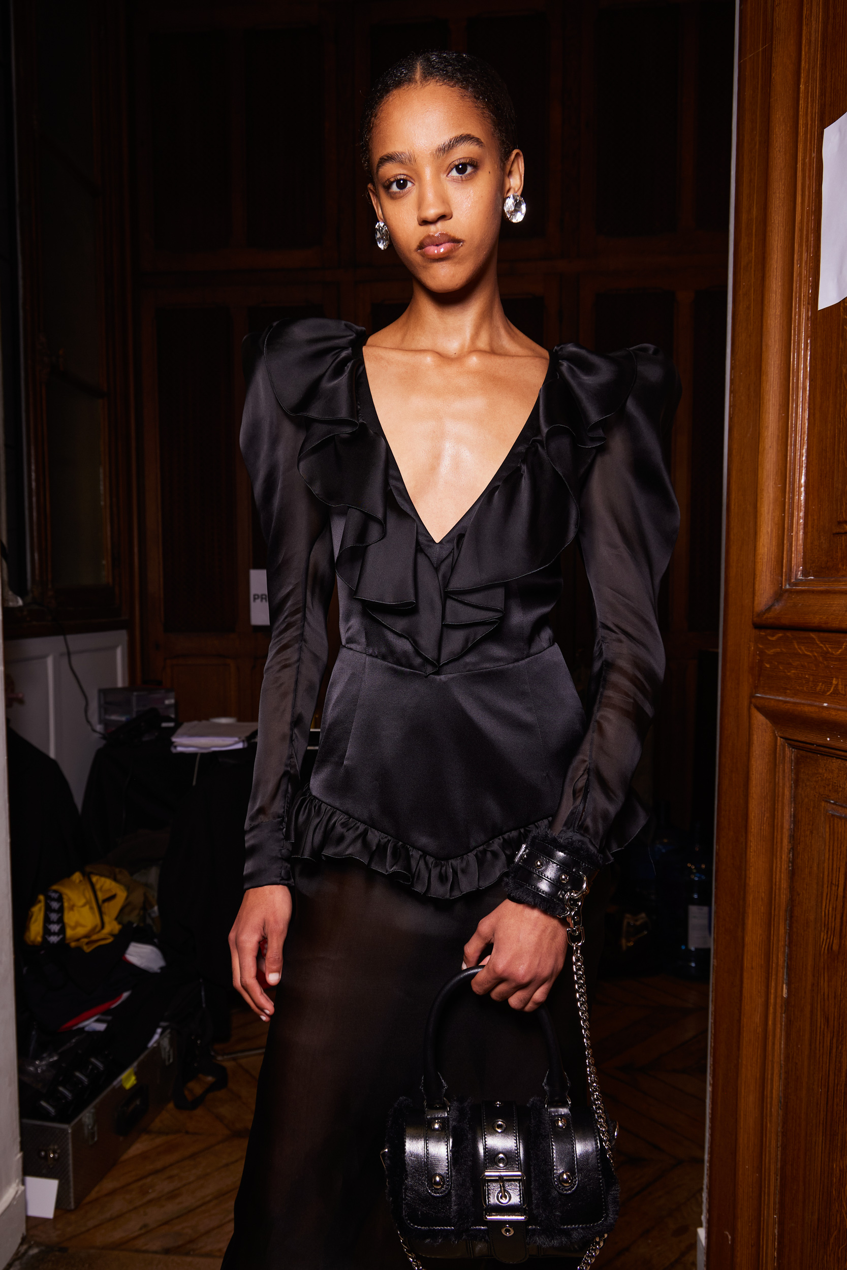 Alessandra Rich Spring 2024 Fashion Show Backstage