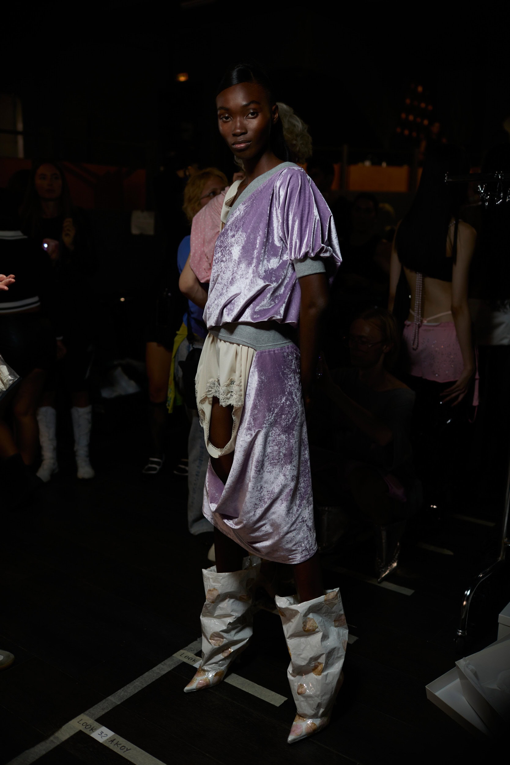 All–in Spring 2024 Fashion Show Backstage