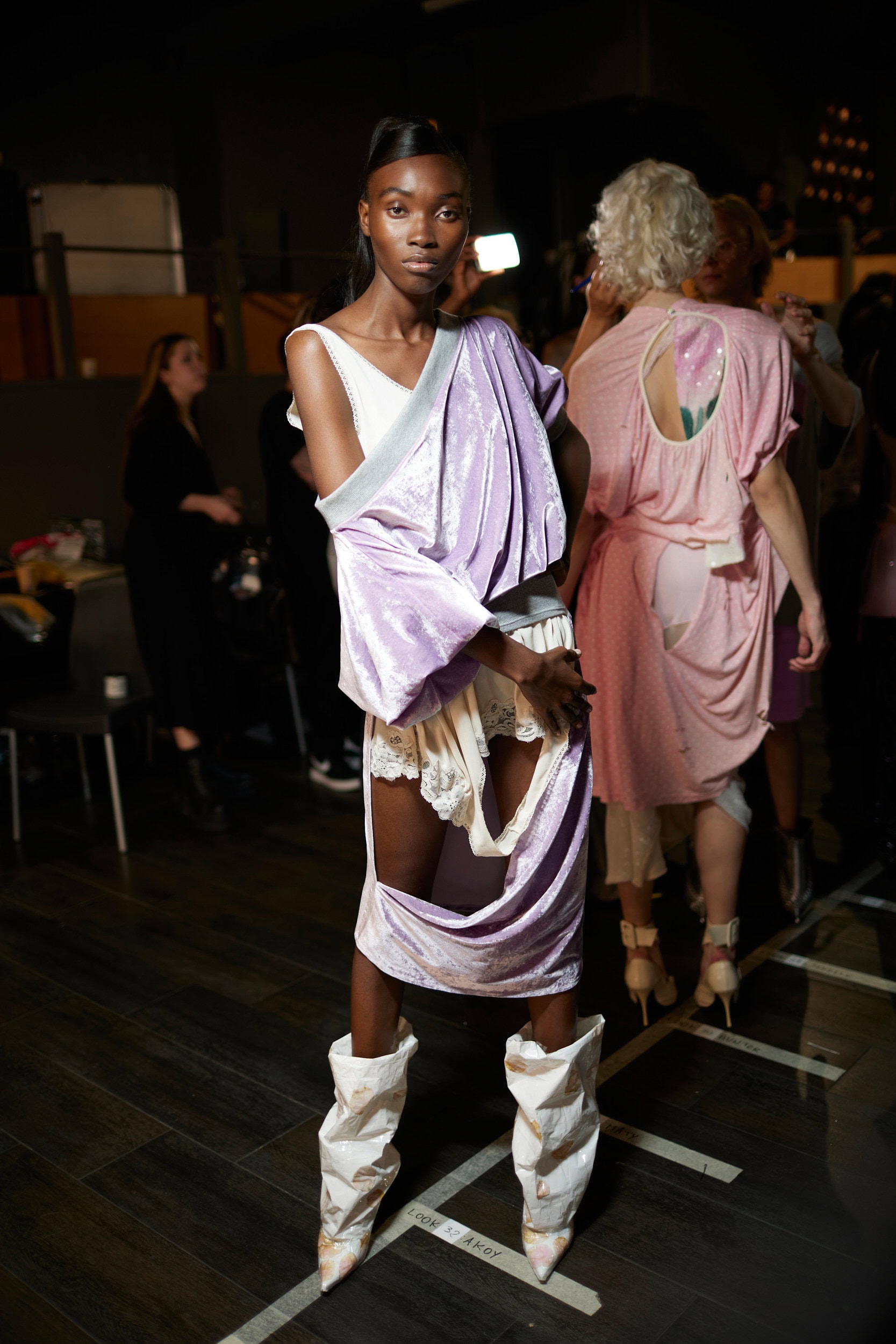 All–in Spring 2024 Fashion Show Backstage