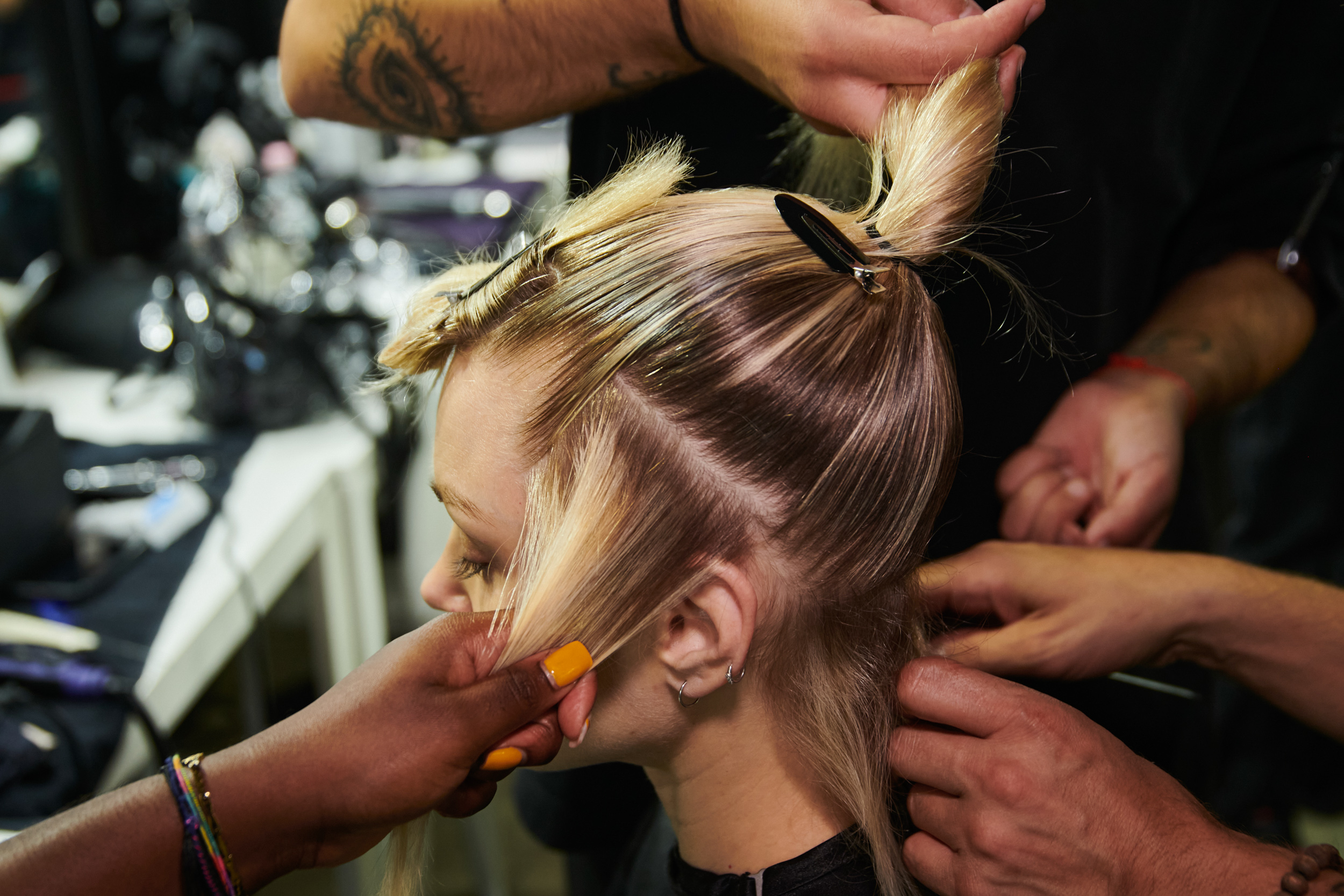 Andreadamo Spring 2024 Fashion Show Backstage