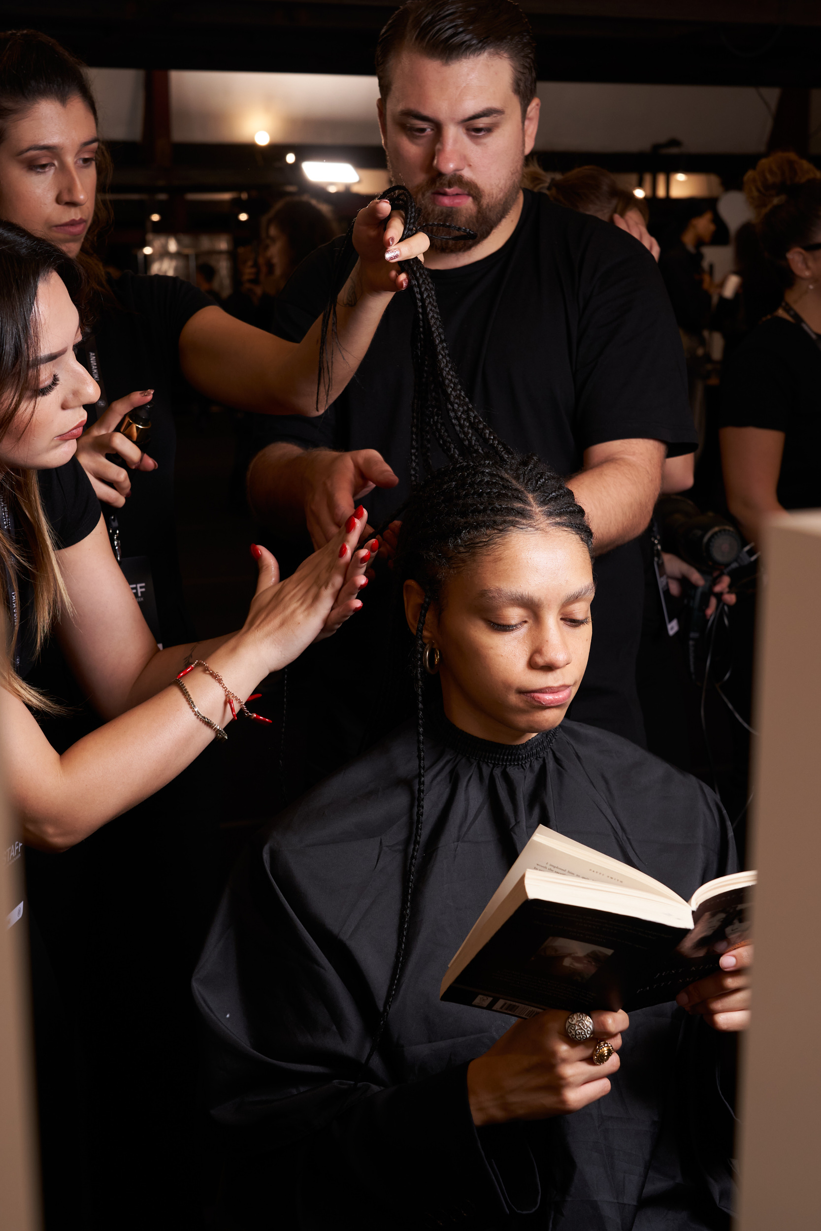 Annakiki Spring 2024 Fashion Show Backstage