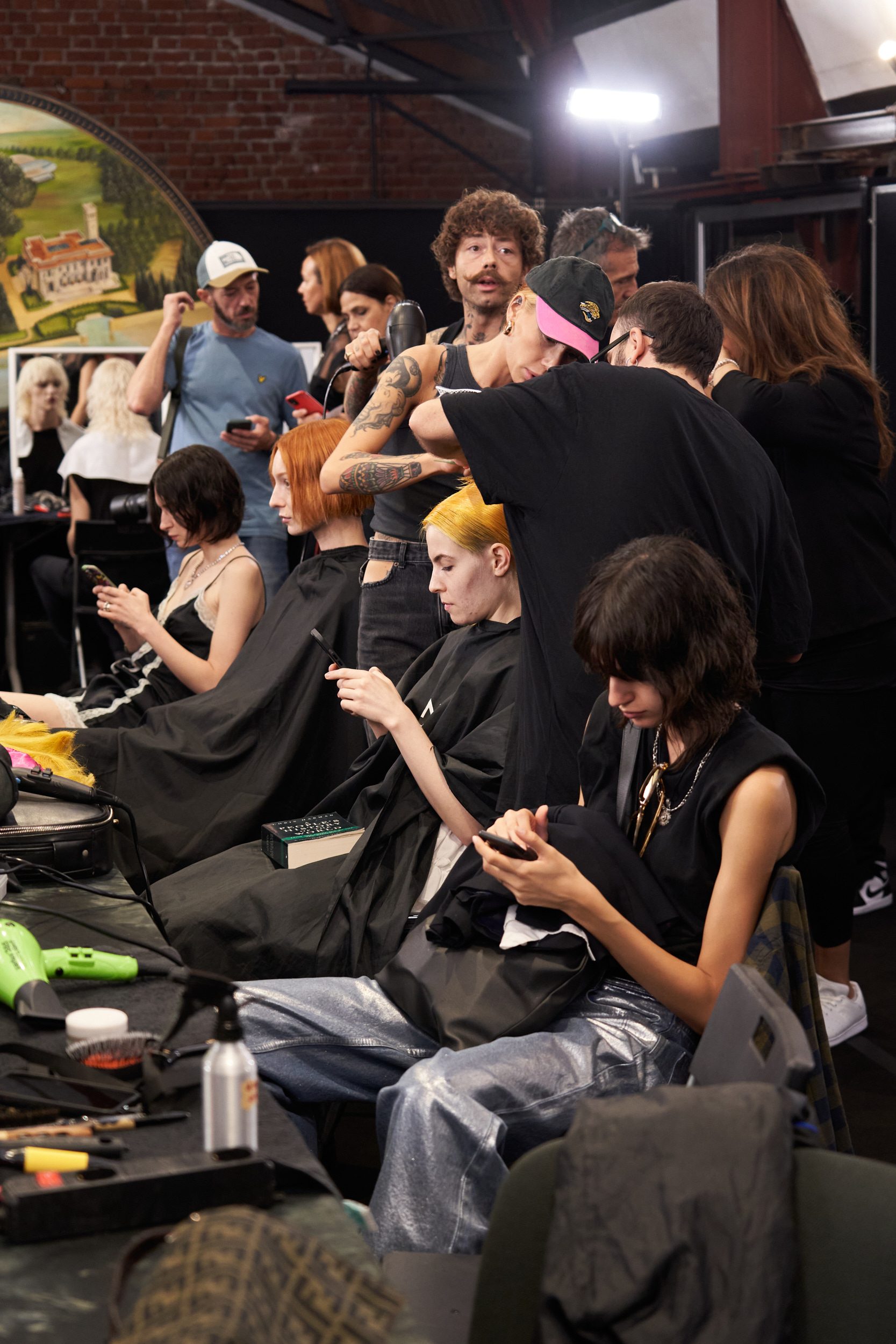 Annakiki Spring 2024 Fashion Show Backstage