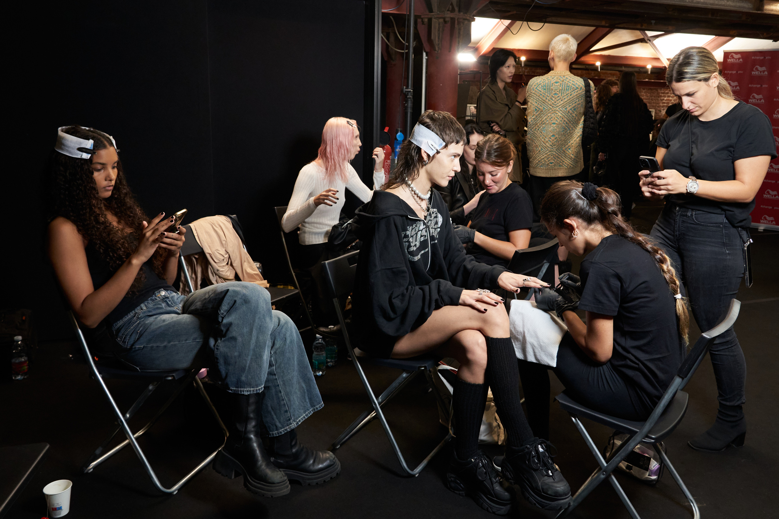 Annakiki Spring 2024 Fashion Show Backstage