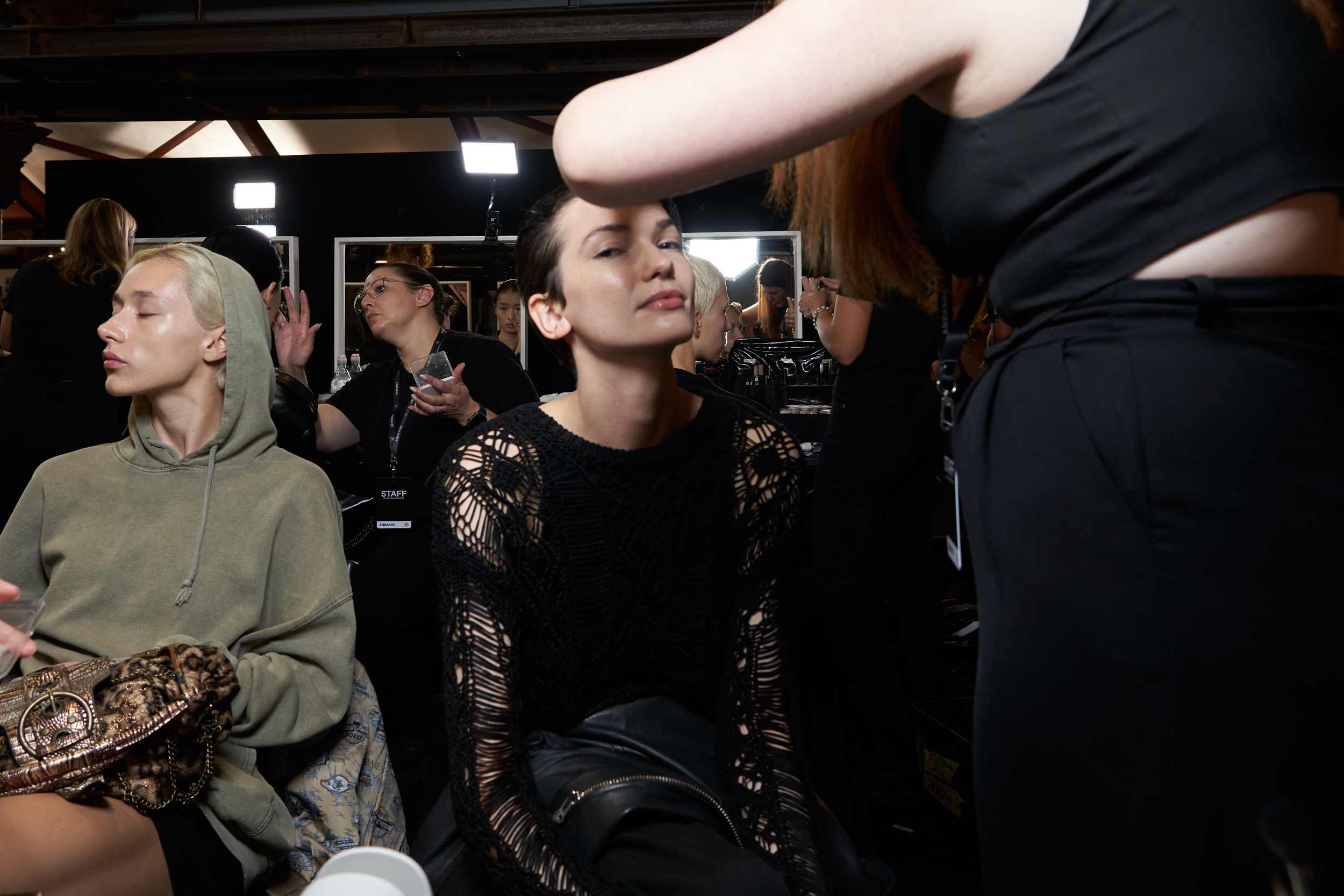 Annakiki Spring 2024 Fashion Show Backstage