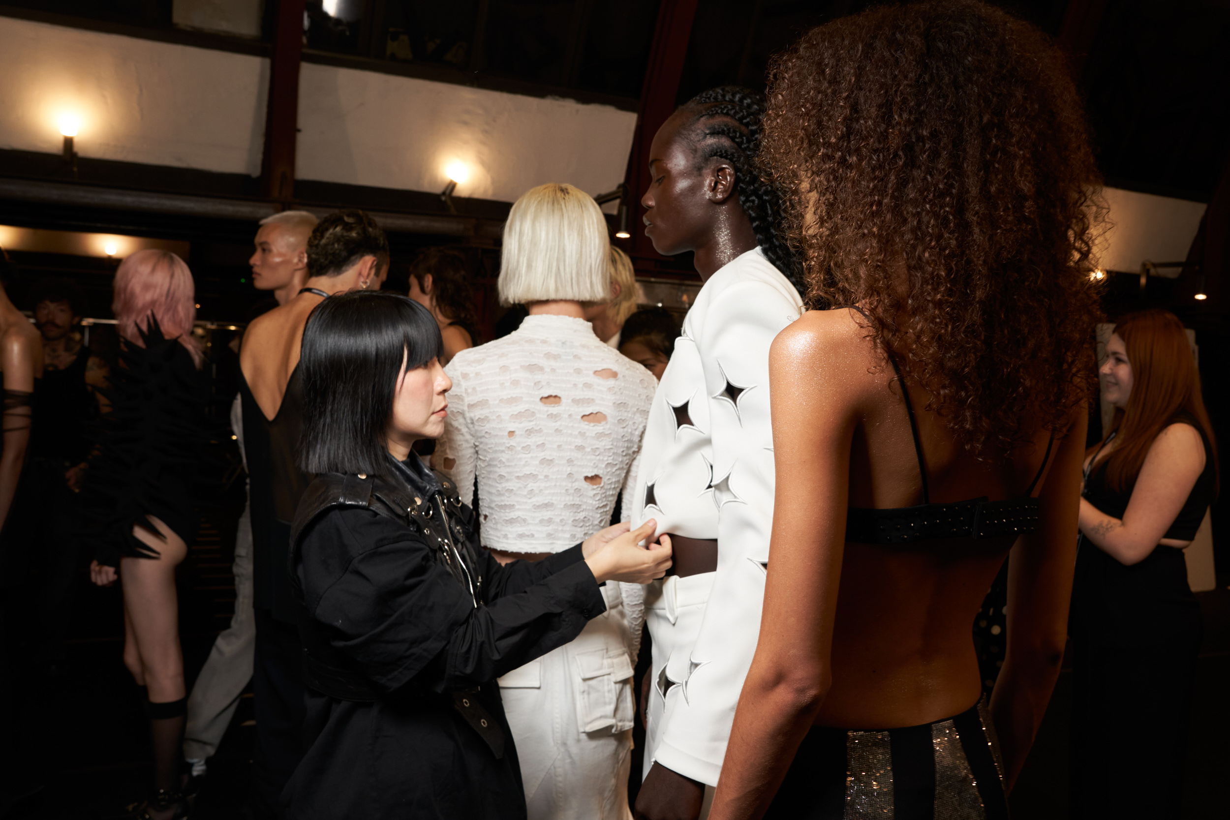 Annakiki Spring 2024 Fashion Show Backstage