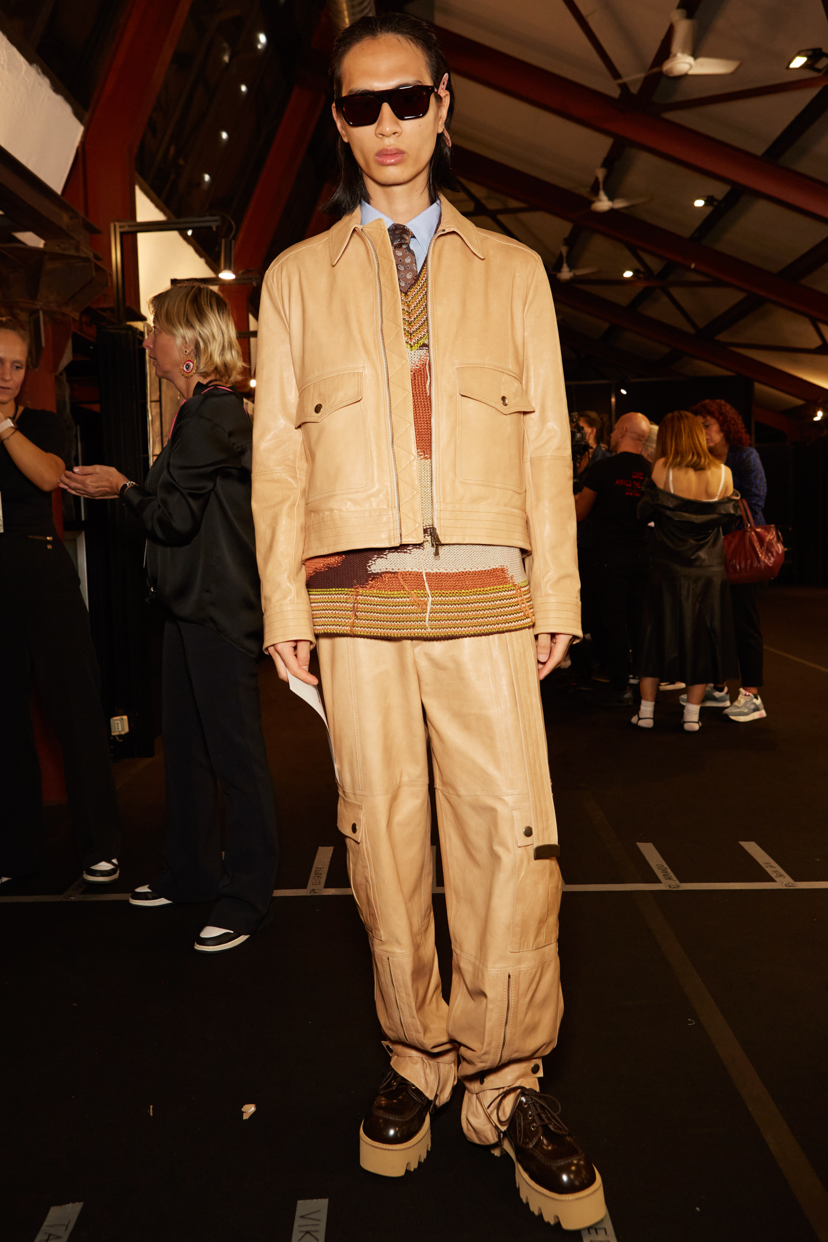 Antonio Marras Spring 2024 Fashion Show Backstage