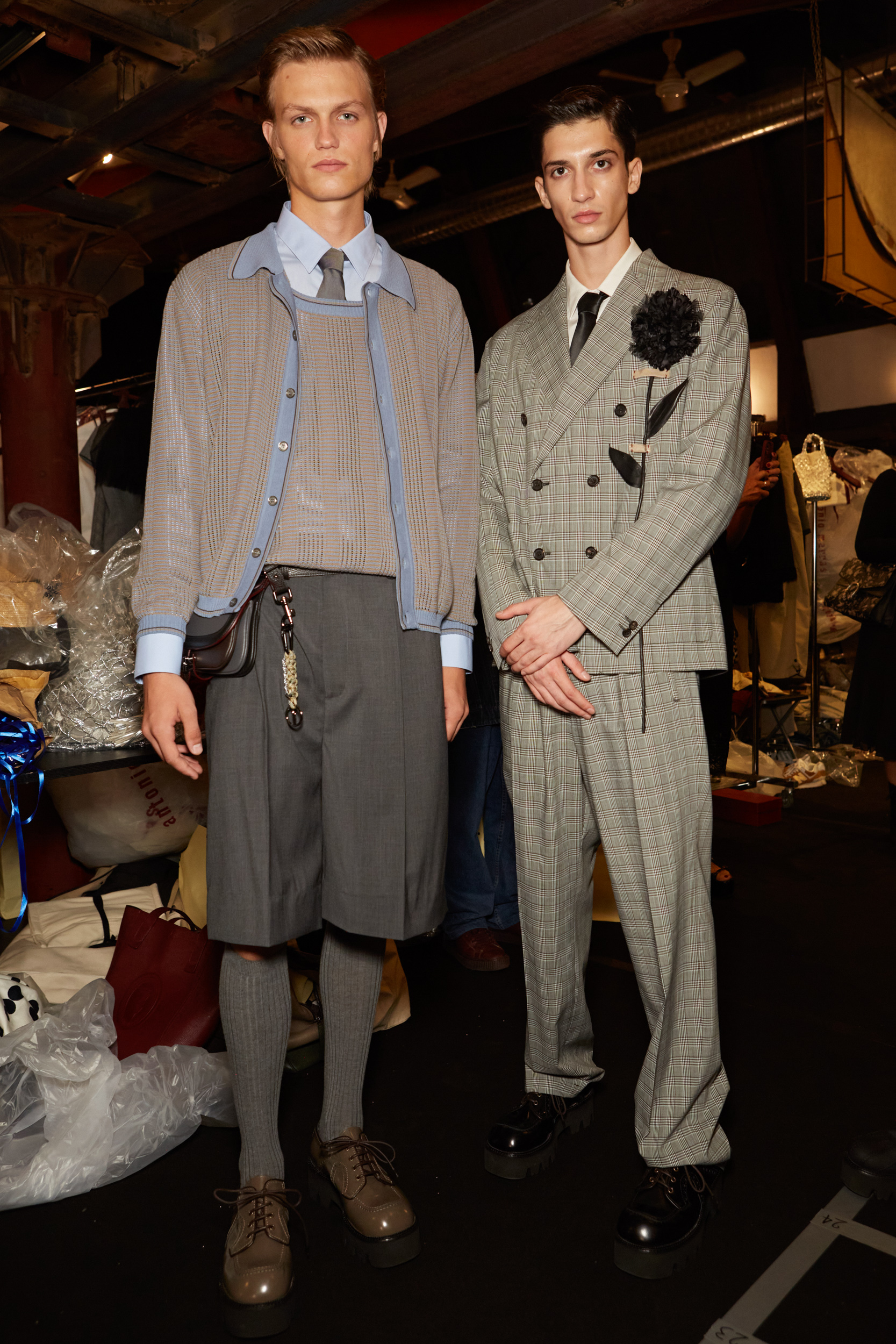 Antonio Marras Spring 2024 Fashion Show Backstage