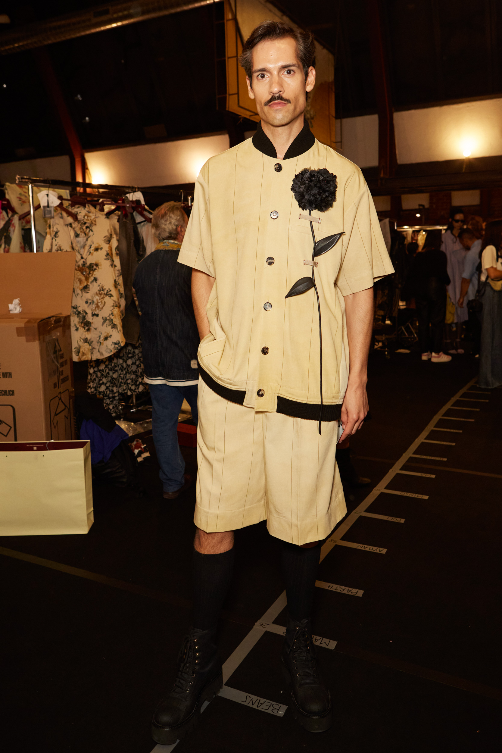 Antonio Marras Spring 2024 Fashion Show Backstage