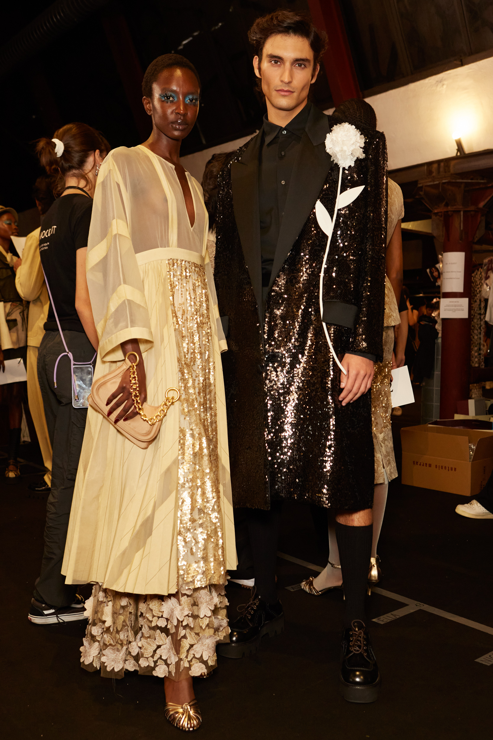 Antonio Marras Spring 2024 Fashion Show Backstage